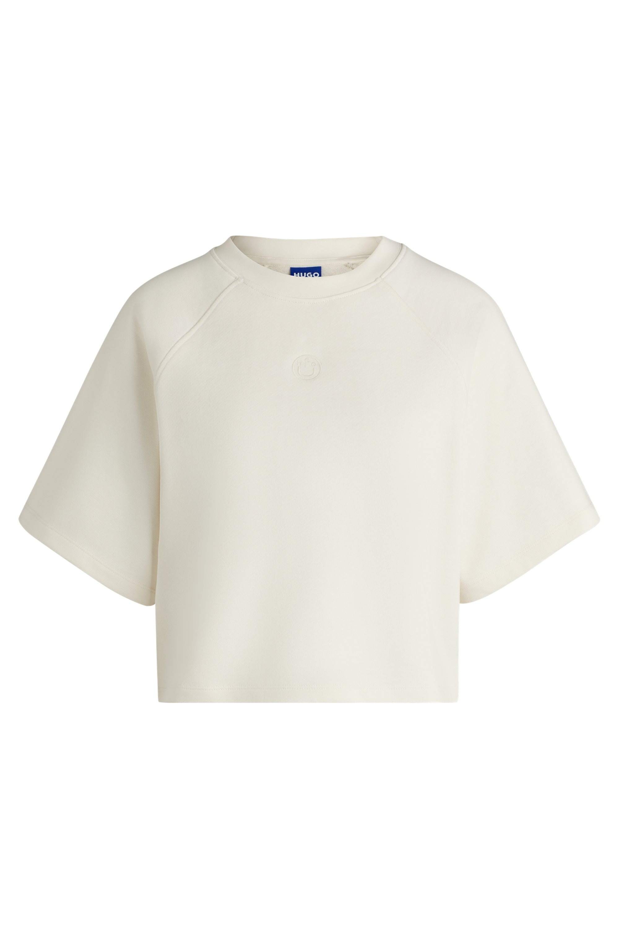 HUGO Blue T-Shirt »Dorlina«, mit Logostickerei