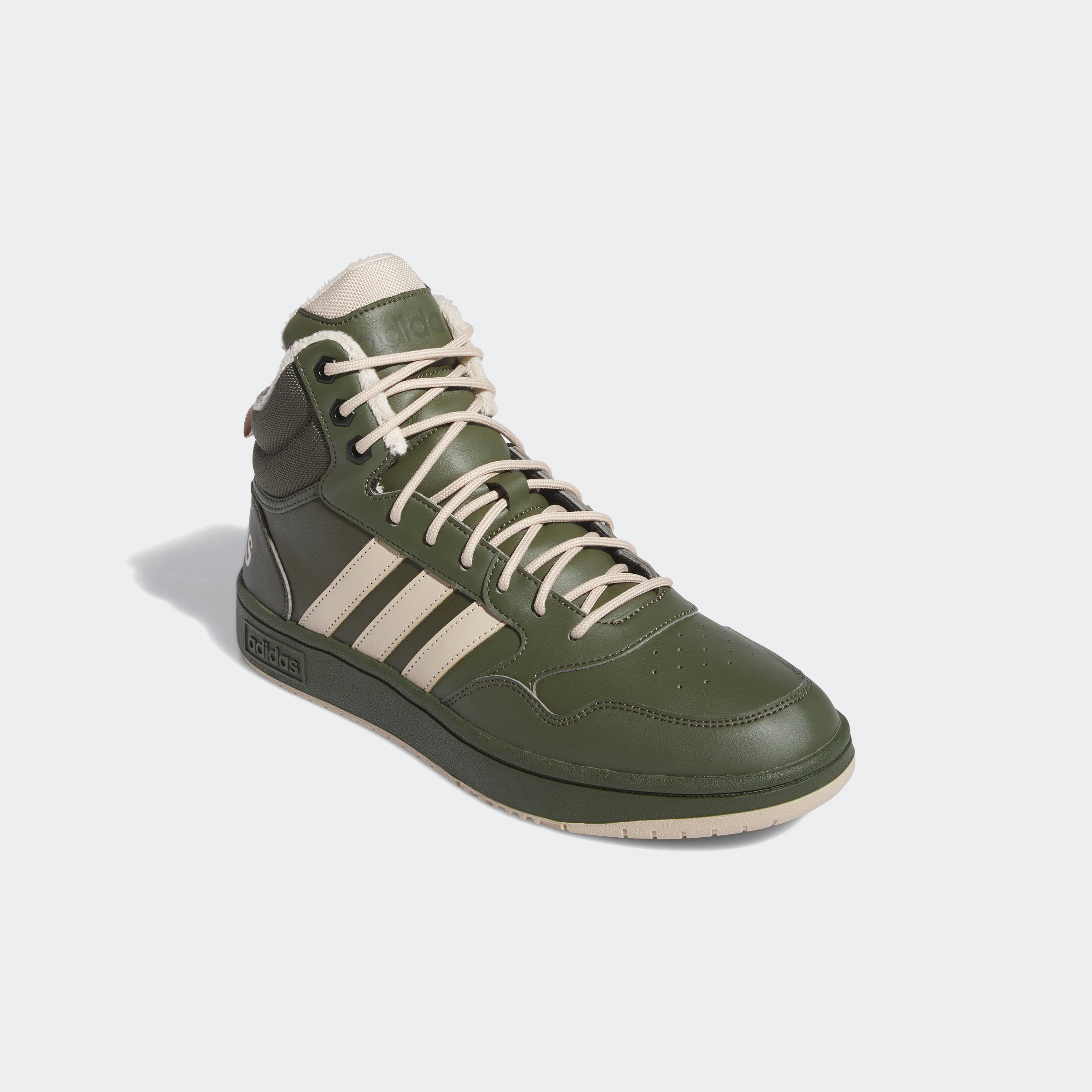 adidas Sportswear Sneaker "HOOPS 3.0 MID LIFESTYLE BASKETBALL CLASSIC FUR LINING WINTERIZED"