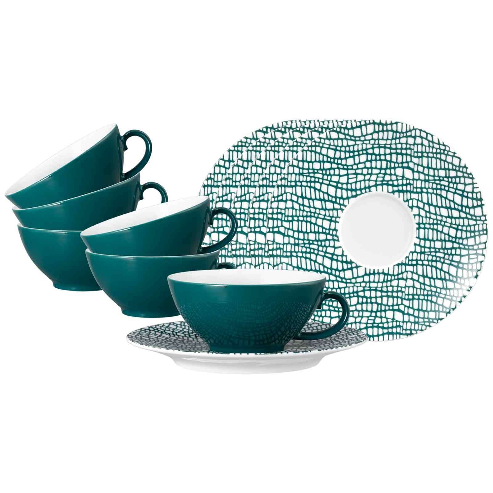 Seltmann Weiden Tasse "Teetassen mit Untertassen Life Fashion 140 ml 6er Se günstig online kaufen