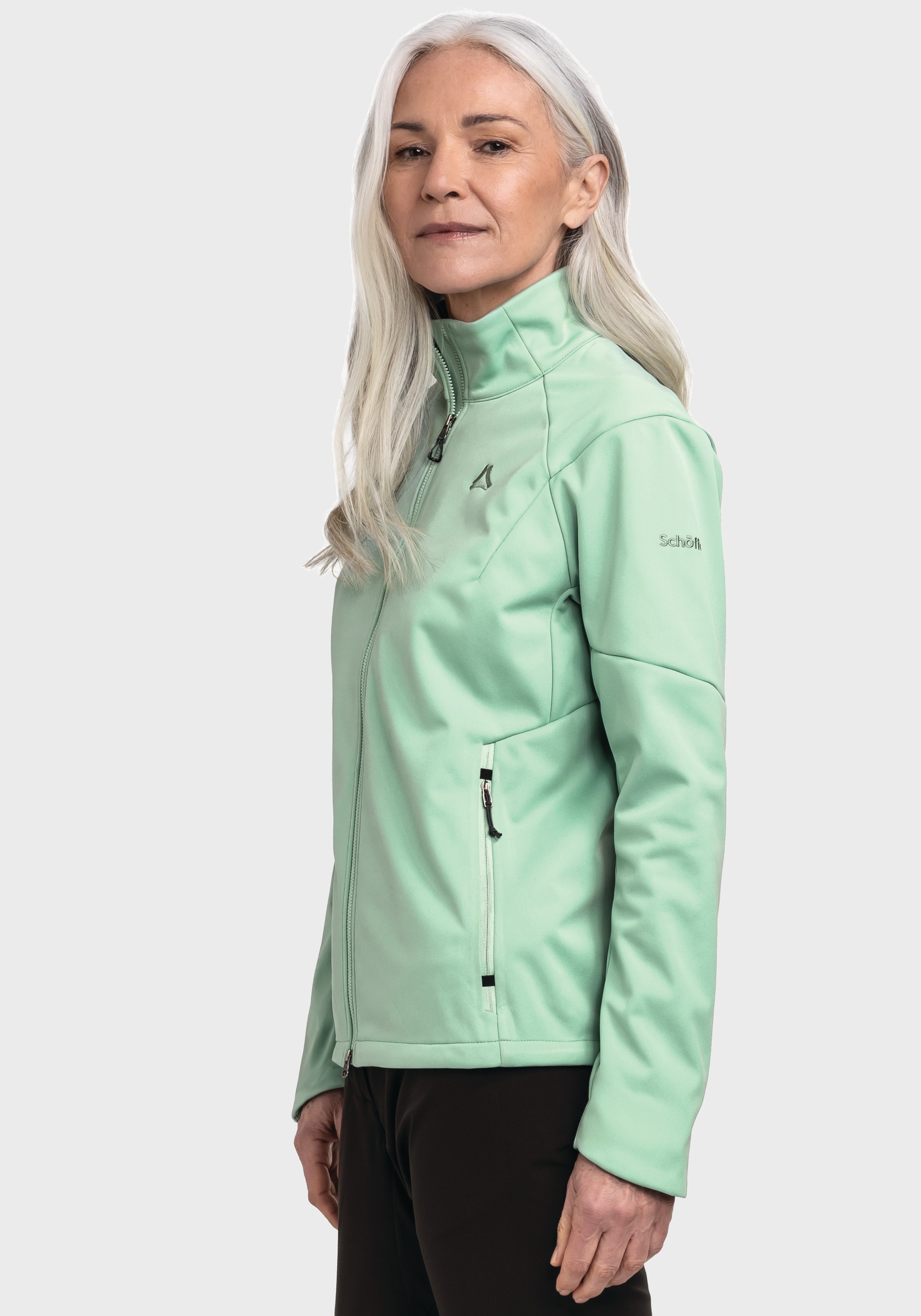 Schöffel Outdoorjacke »Hiking Softshell Jk Style Fracon WMS«, ohne Kapuze
