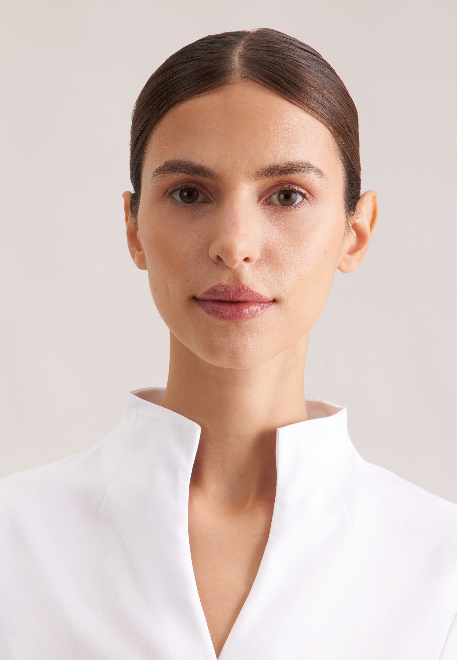 Klassische Bluse SEIDENSTICKER, Damen, Gr. XXS(32), weiß, 100% Baumwolle, unifarben, slim fit, ohne Ausschnitt, Blusen, 1/1 Kragen Uni, Topseller 2