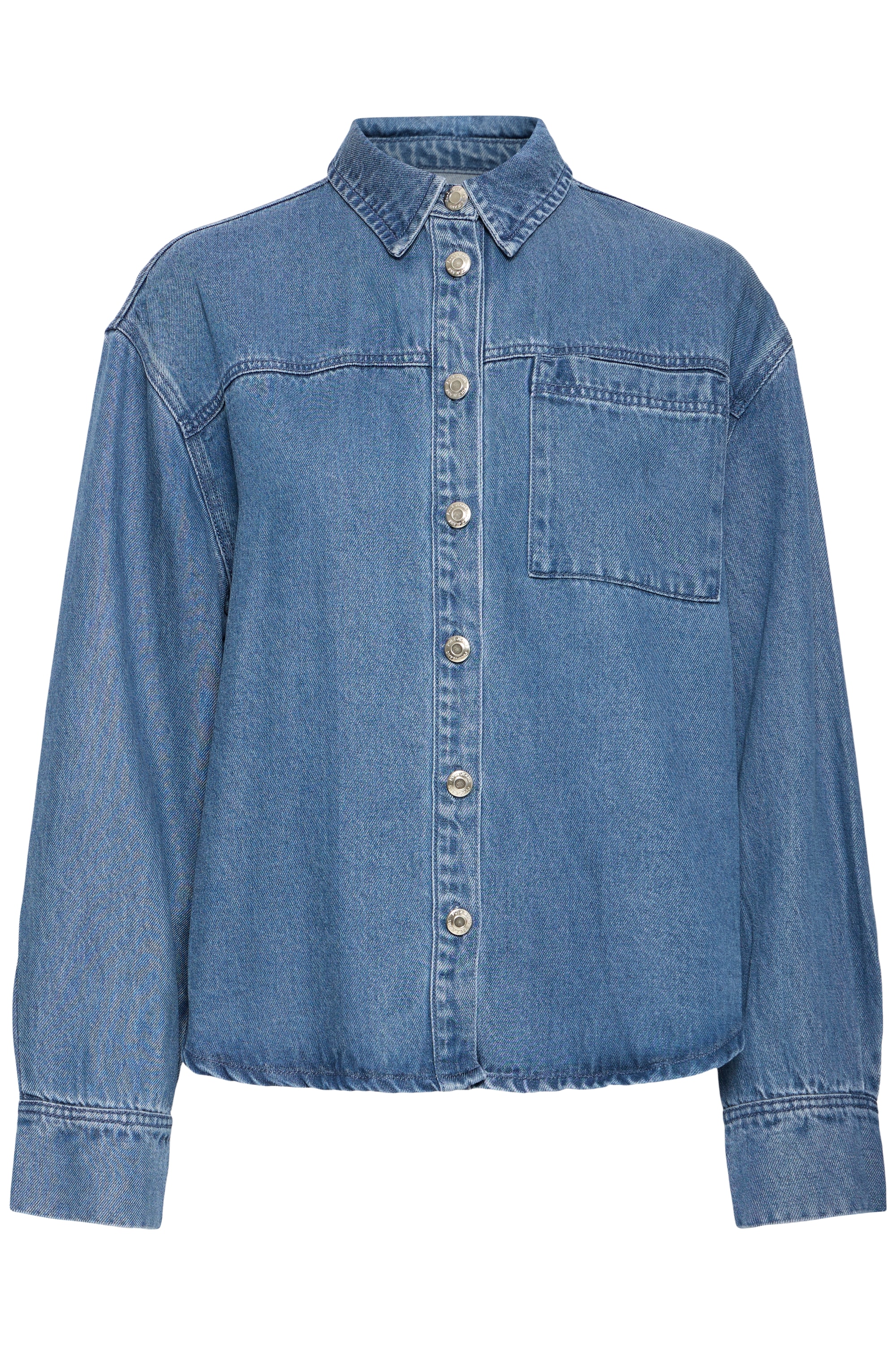 Pulz Jeans Jeansbluse "Damen Jeanshemd PZDORI"