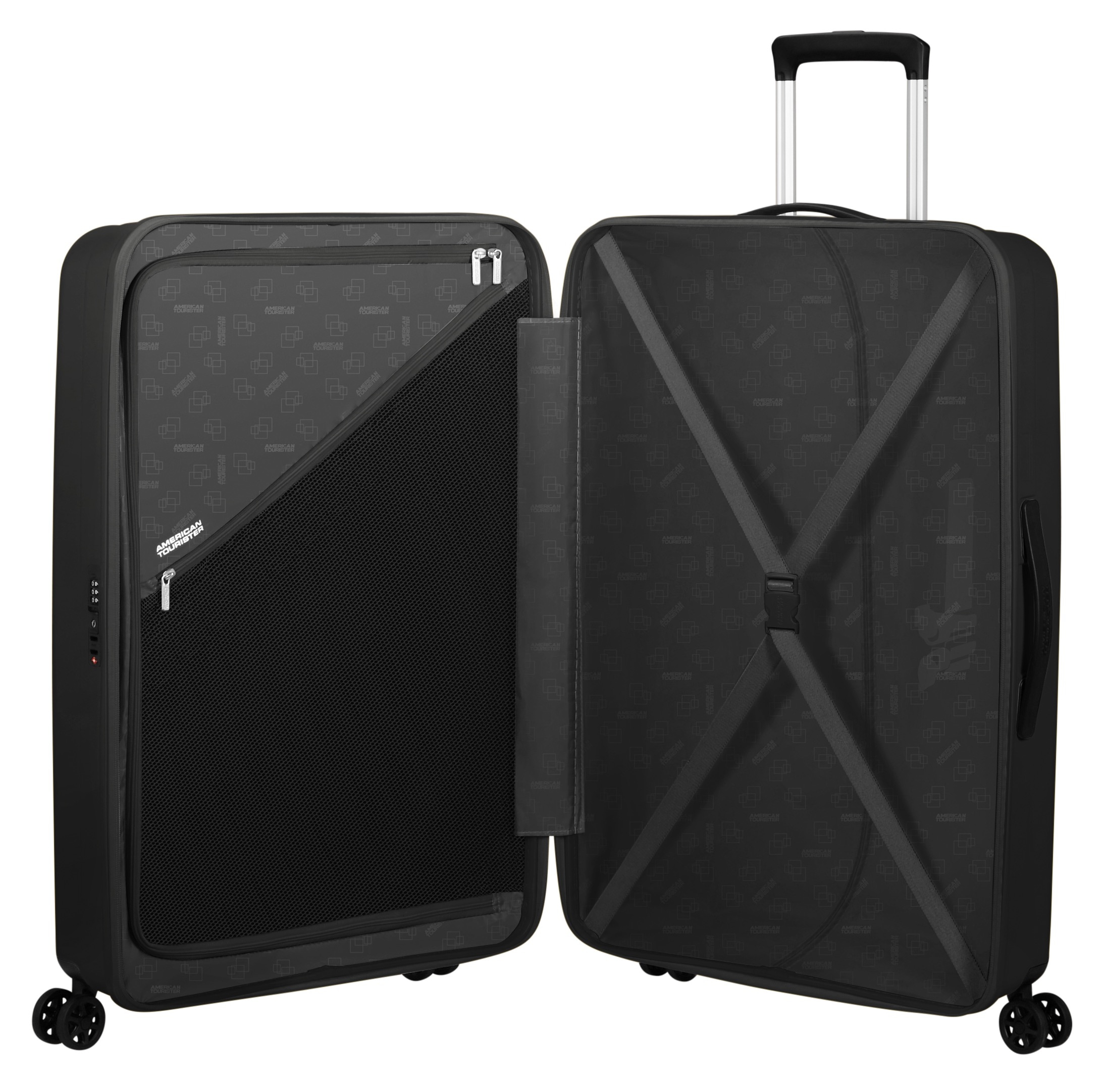 American Tourister® Hartschalen-Trolley »REJOY, verschiedene Größen und Farben«, 4 Rollen, Hartschalen-Koffer personalisierbar versenktes TSA-Schloss