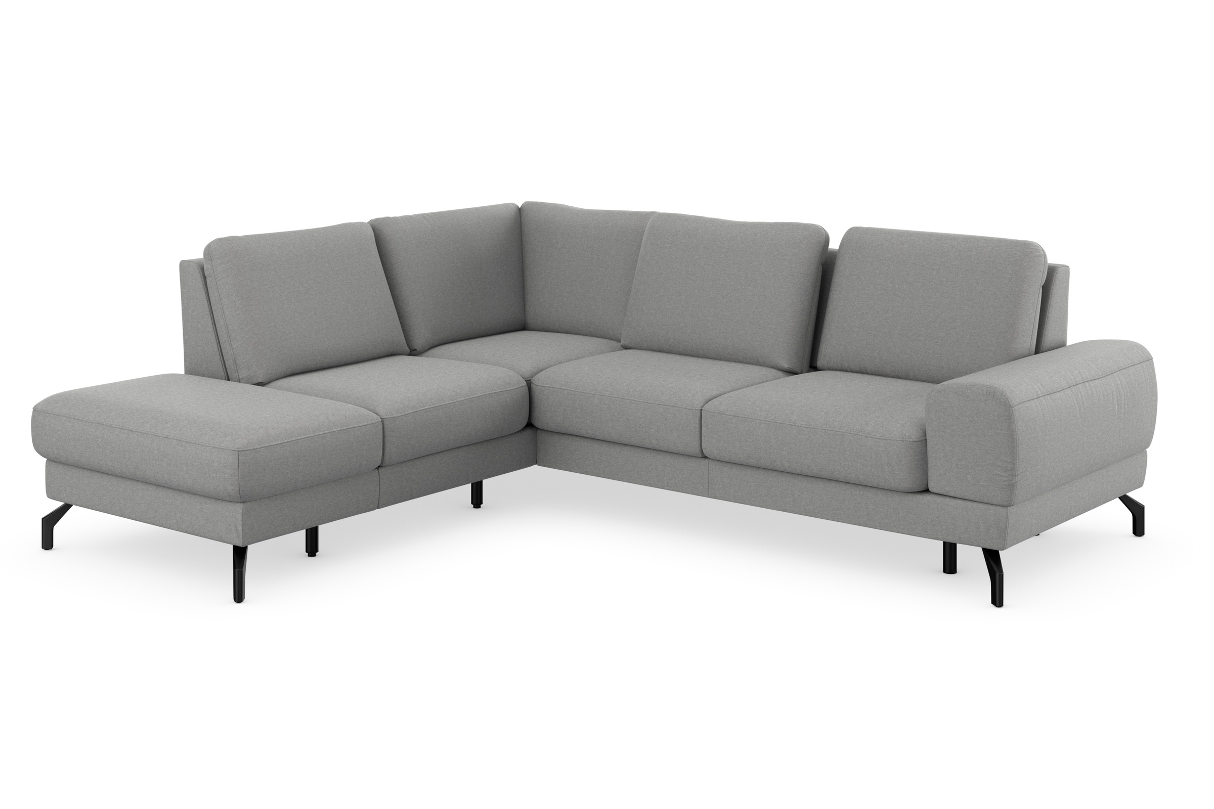 sit&more Ecksofa »Cinturo L-Form« inklusive Sitztiefenverstellung und Federkern, Sitzhöhe 45 cm