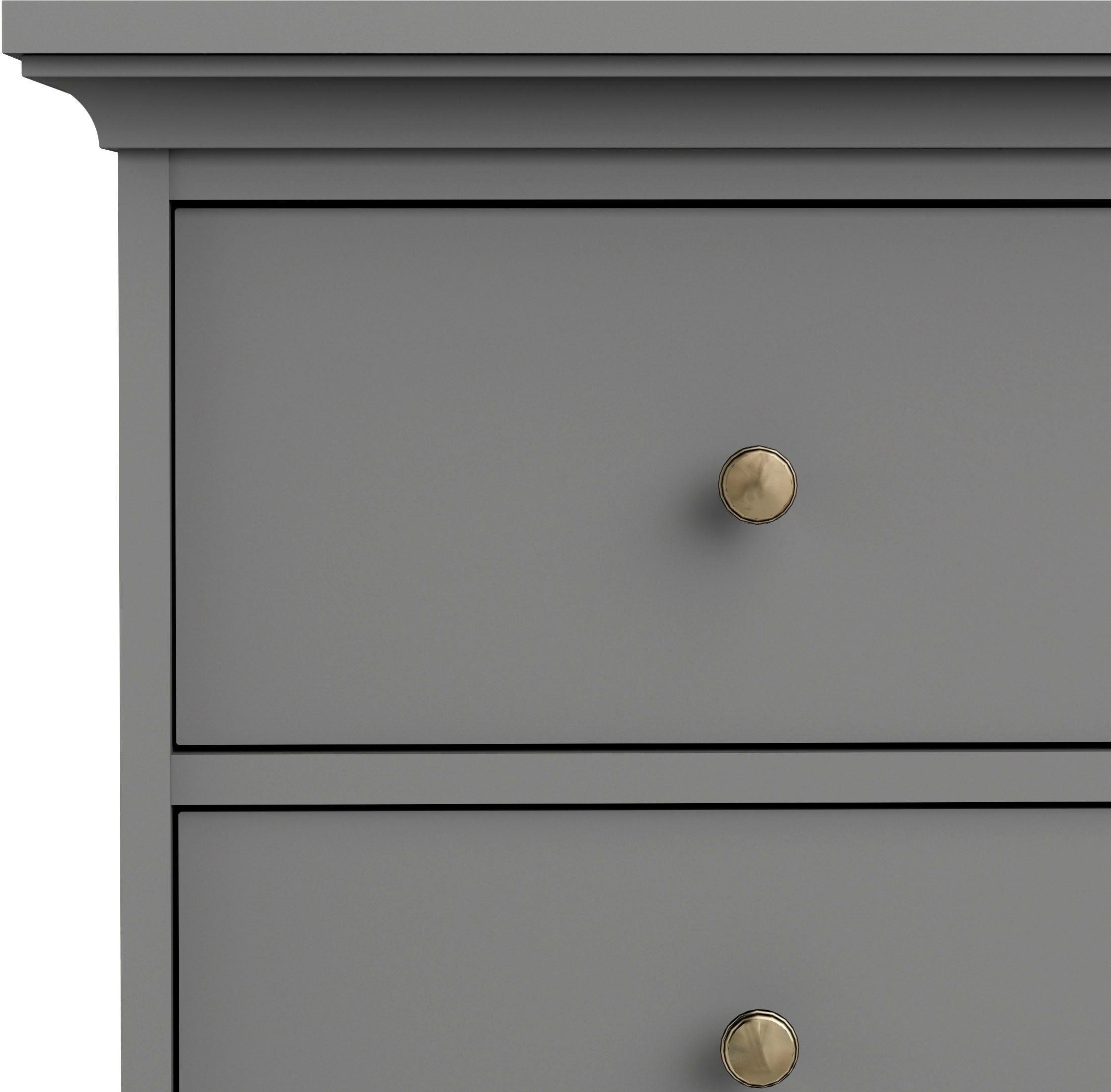 Home affaire Kommode »Paris, Aufbewahrung, Schubladenschrank, Stauraum«, mit 8 Schubladen, Breite 184 cm, Höhe 87 cm