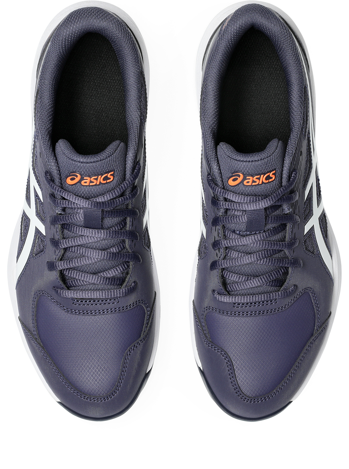 Tennisschuh ASICS "COURT SLIDE 4", Herren, Gr. 44, weiß (indigo fog, weiß), Synthetik, Textil, Schuhe, Multicourt-Schuh, Allcourtschuh 3
