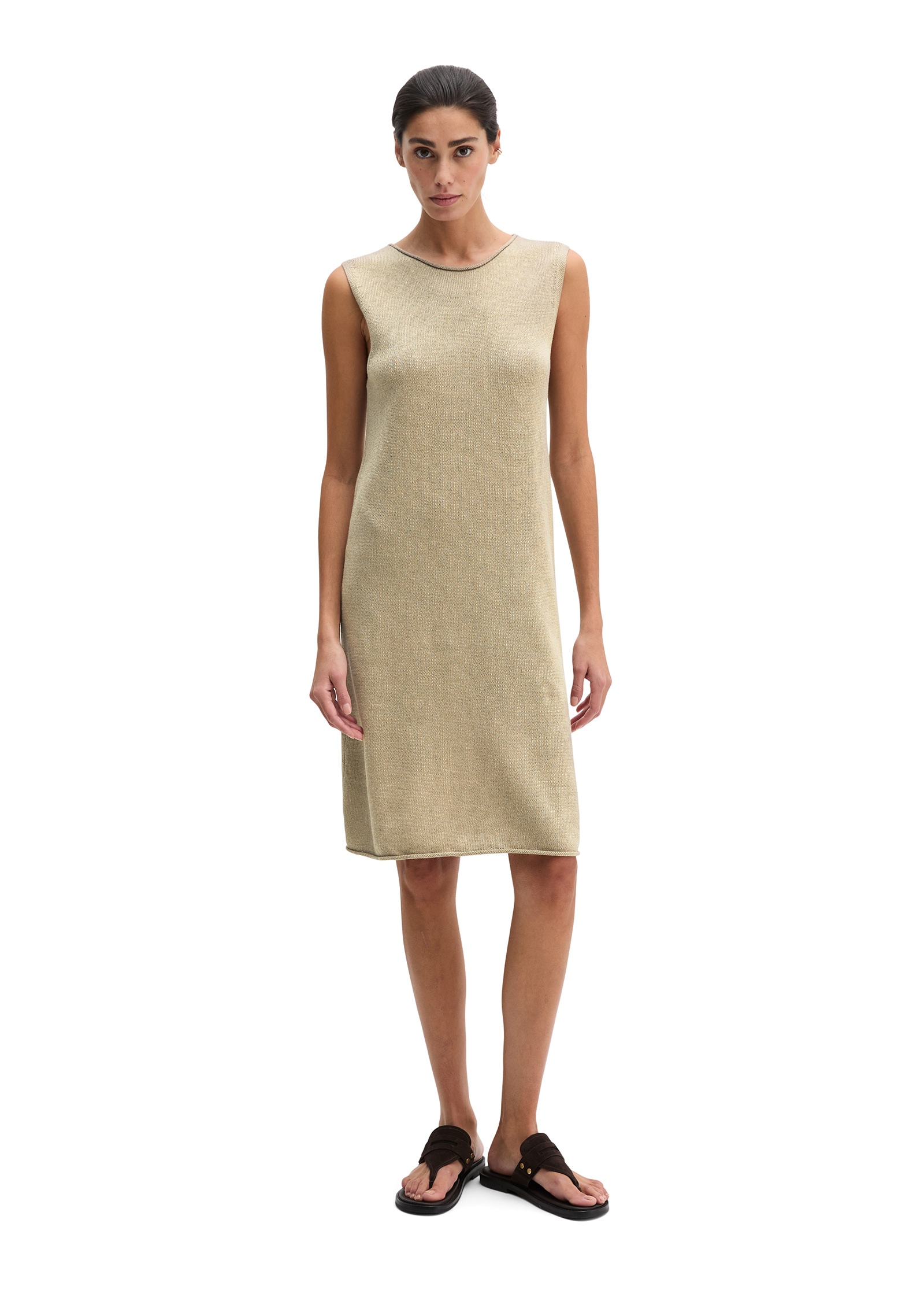 Marc O'Polo Strickkleid »aus Organic Cotton-Leinen-Mix«