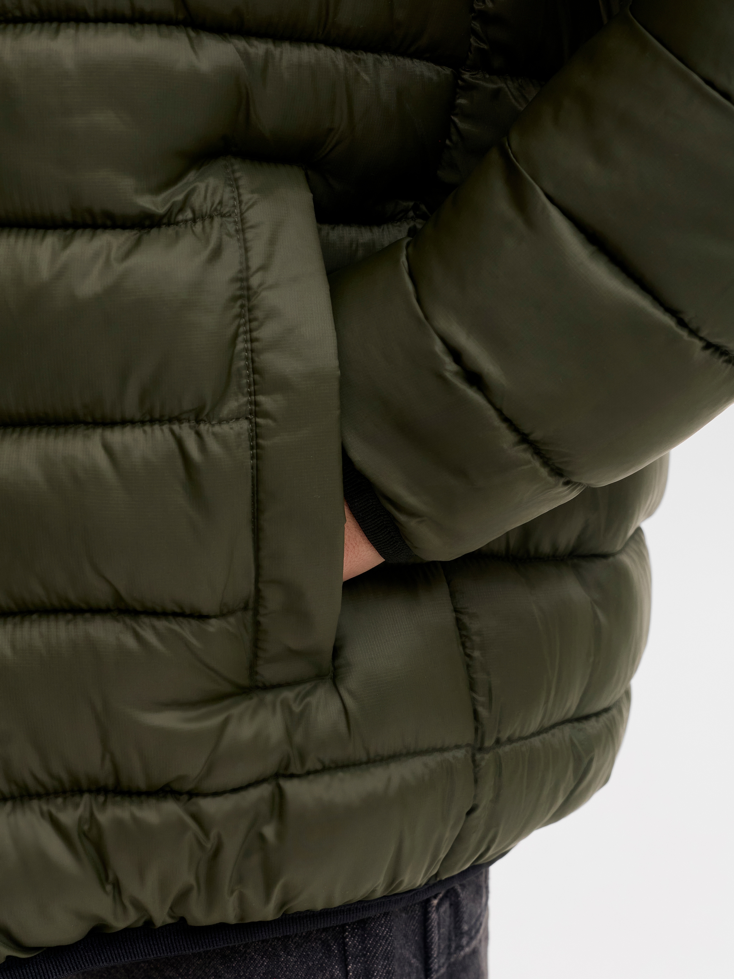 Jack & Jones Junior Wendejacke »JJEBROOKLYN REVERSIBLE JACKET SN JNR« mit Kapuze Kunstfaser, zum Wenden