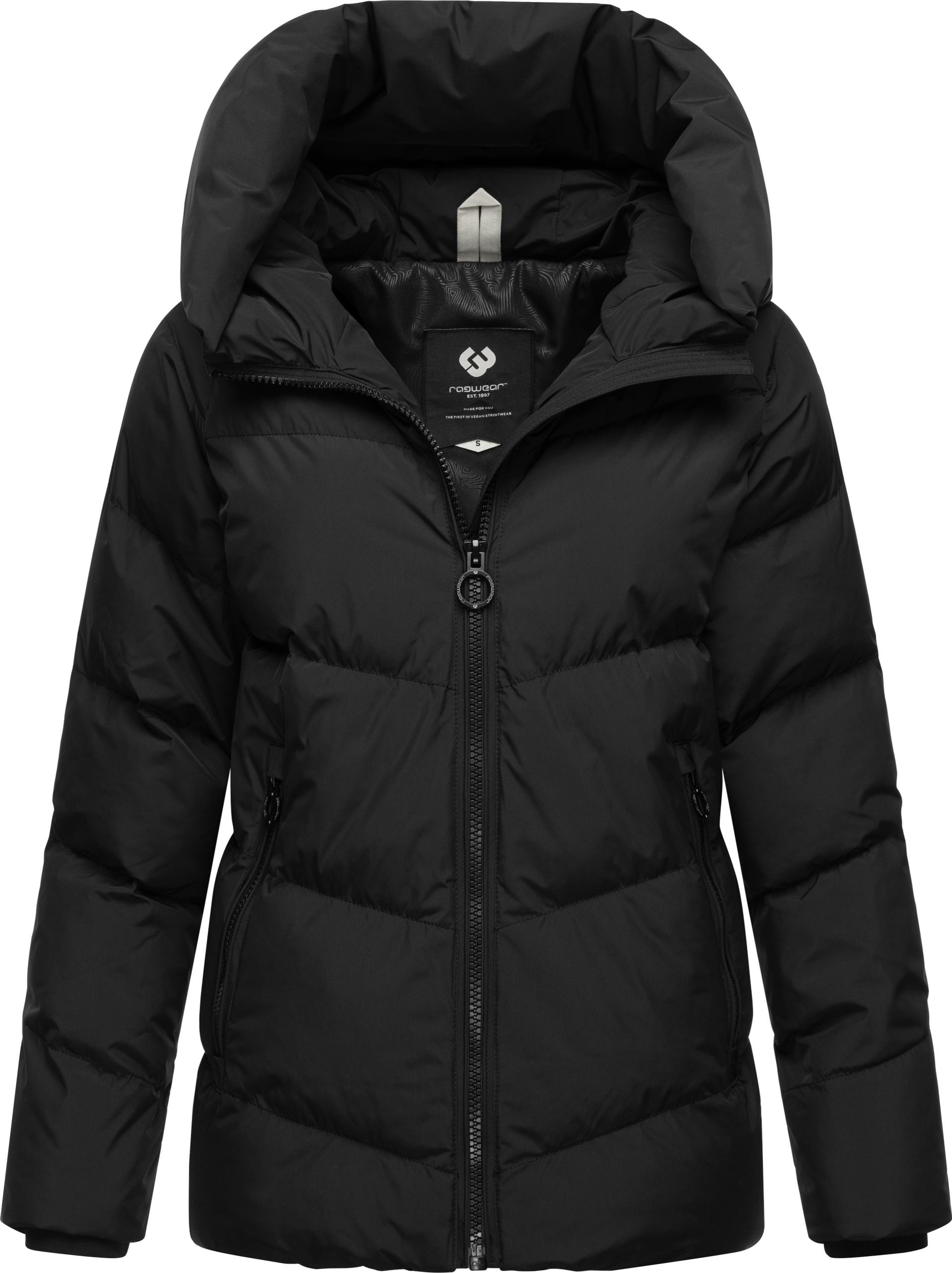 Ragwear Steppjacke »Cessi«, mit Kapuze, Gesteppte Damen Winterjacke mit großer Kapuze