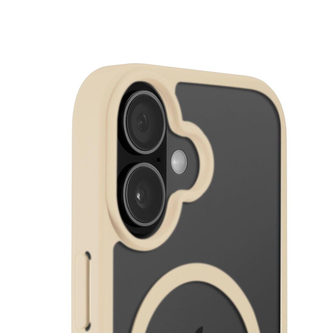 Hama Smartphone-Hülle »Handyhülle für Apple iPhone 17, magnetisch, Apple MagSafe, Qi2« Smartphones Wireless Charging, passgenaue Anti-Rutsch-Oberfläche, transparent