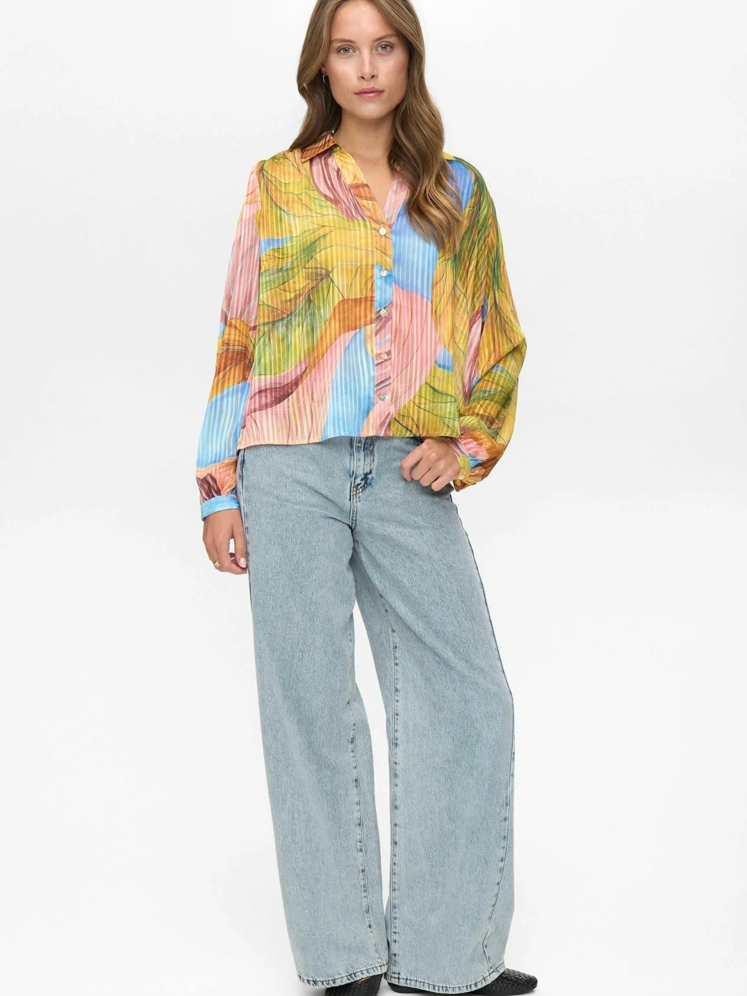 nümph Langarmhemd »Nümph Shirt NUKAYA«