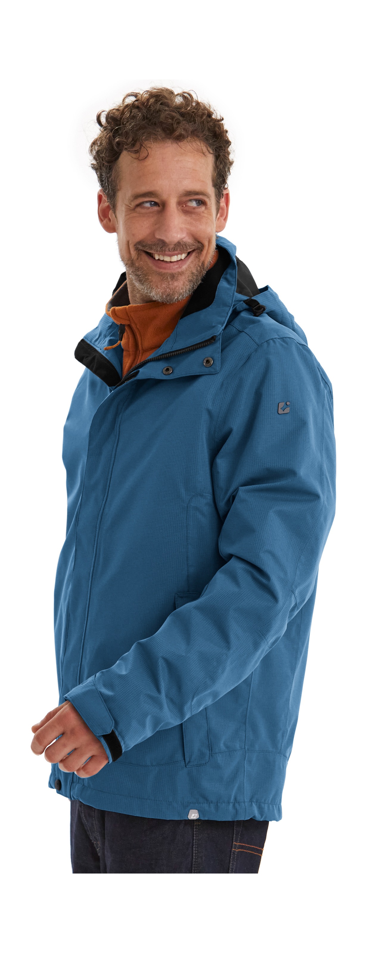 Thumbnail - Killtec Outdoorjacke "Xenios" Wind- und wasserdichte Herrenjacke, atmungsaktiv, abnehmbare Kapuze