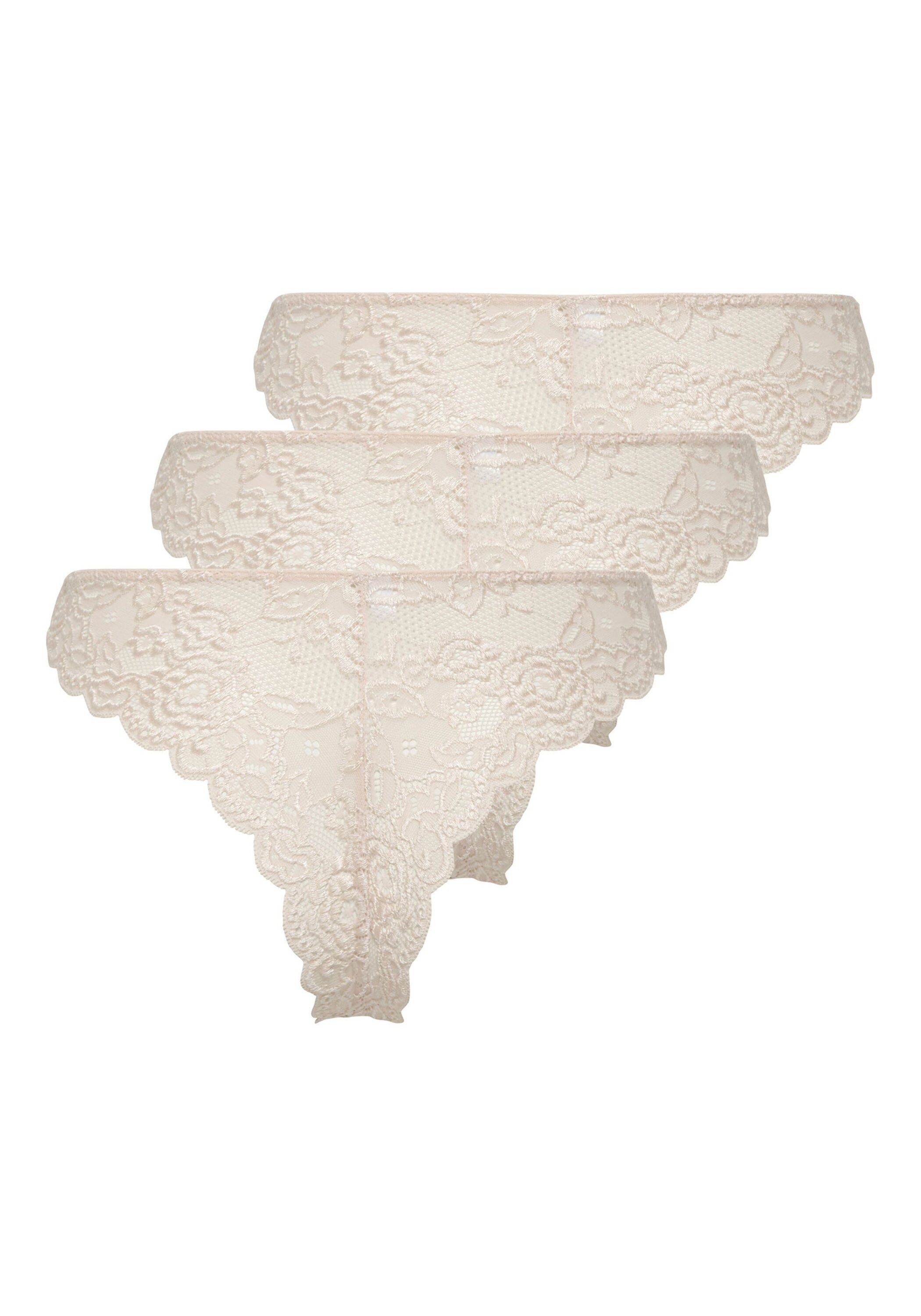 ONLY Slip "Slip ONLCHLOE LACE BRAZIL 3er Pack" günstig online kaufen