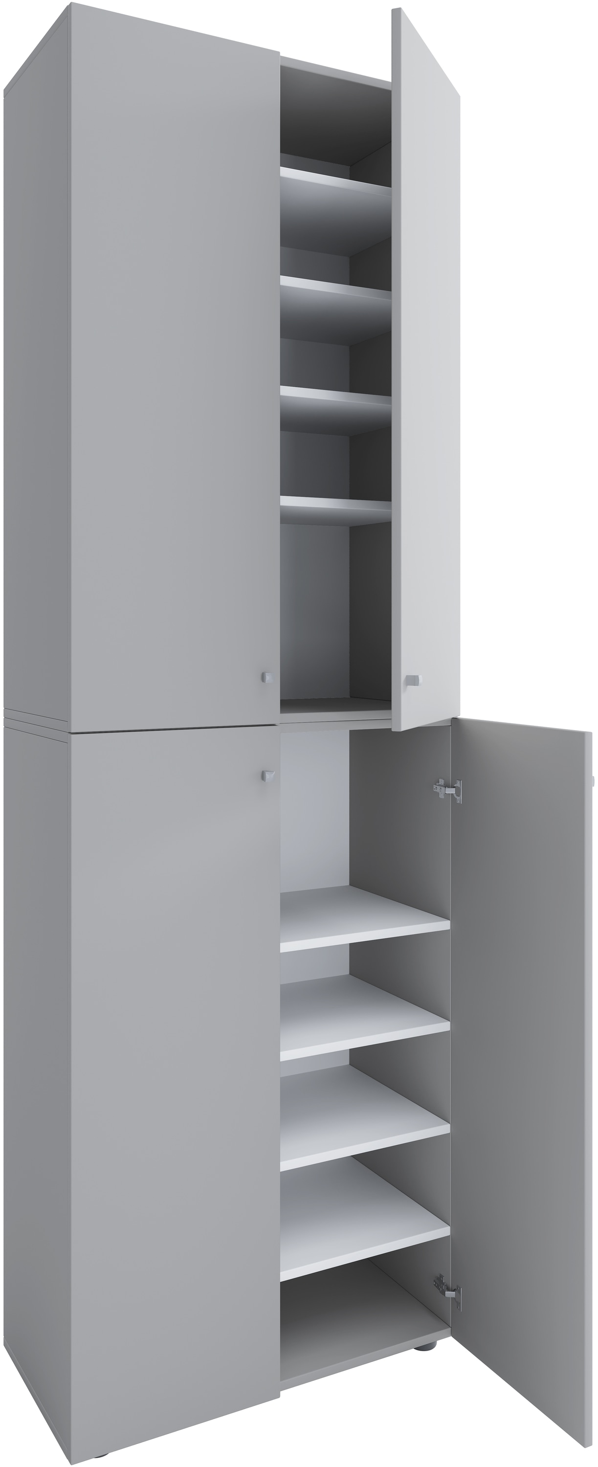 VCM Schuhschrank »VCM XL Holz Großer Schuhschrank Schuhregal Groß Stiefel Dielenmöbel Lona 10 Fächer Drehtüren«, (1 St.)