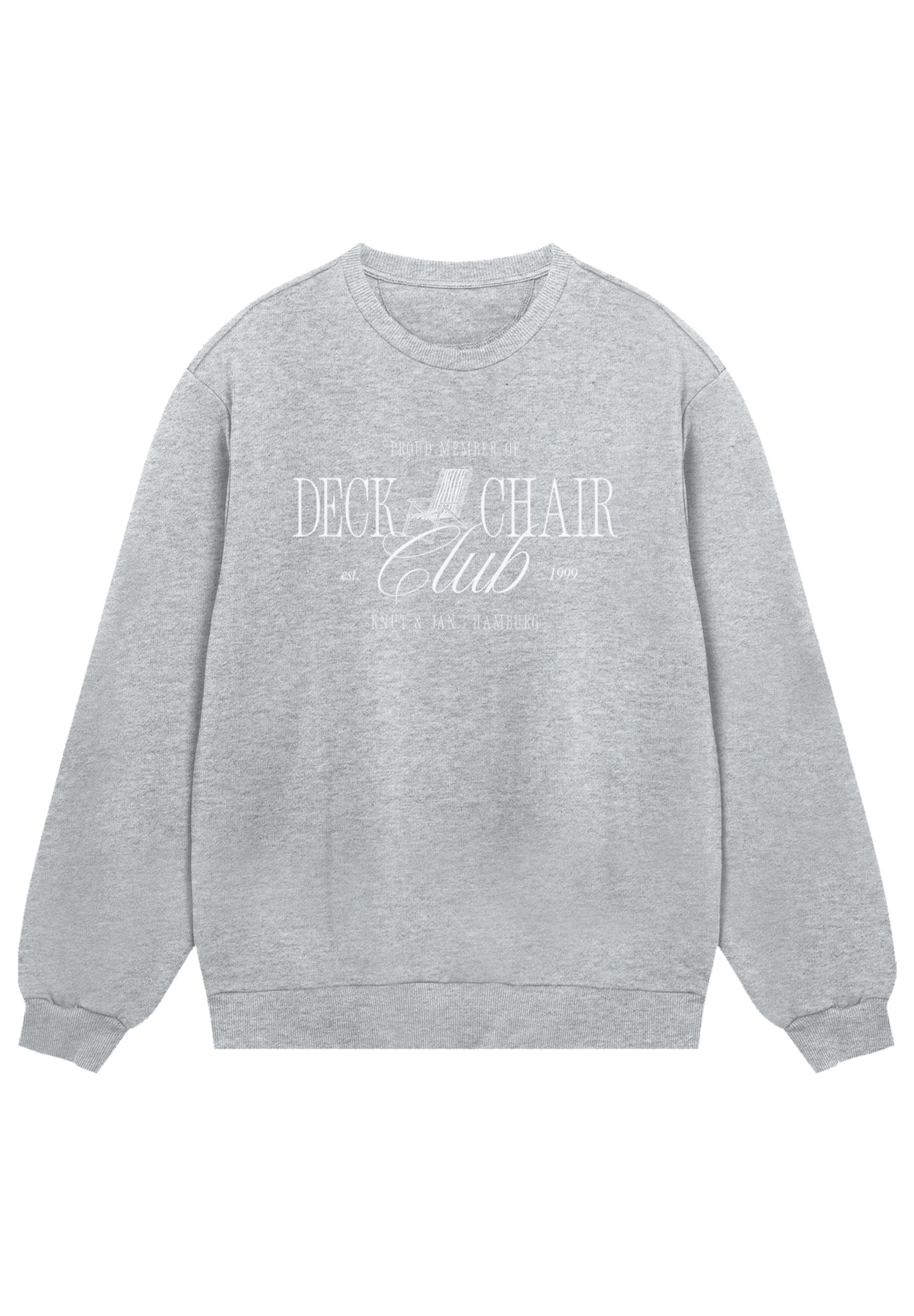 F4NT4STIC Sweatshirt "Deck Chair Club Knut und Jan", Osteee Kollektion, Url günstig online kaufen
