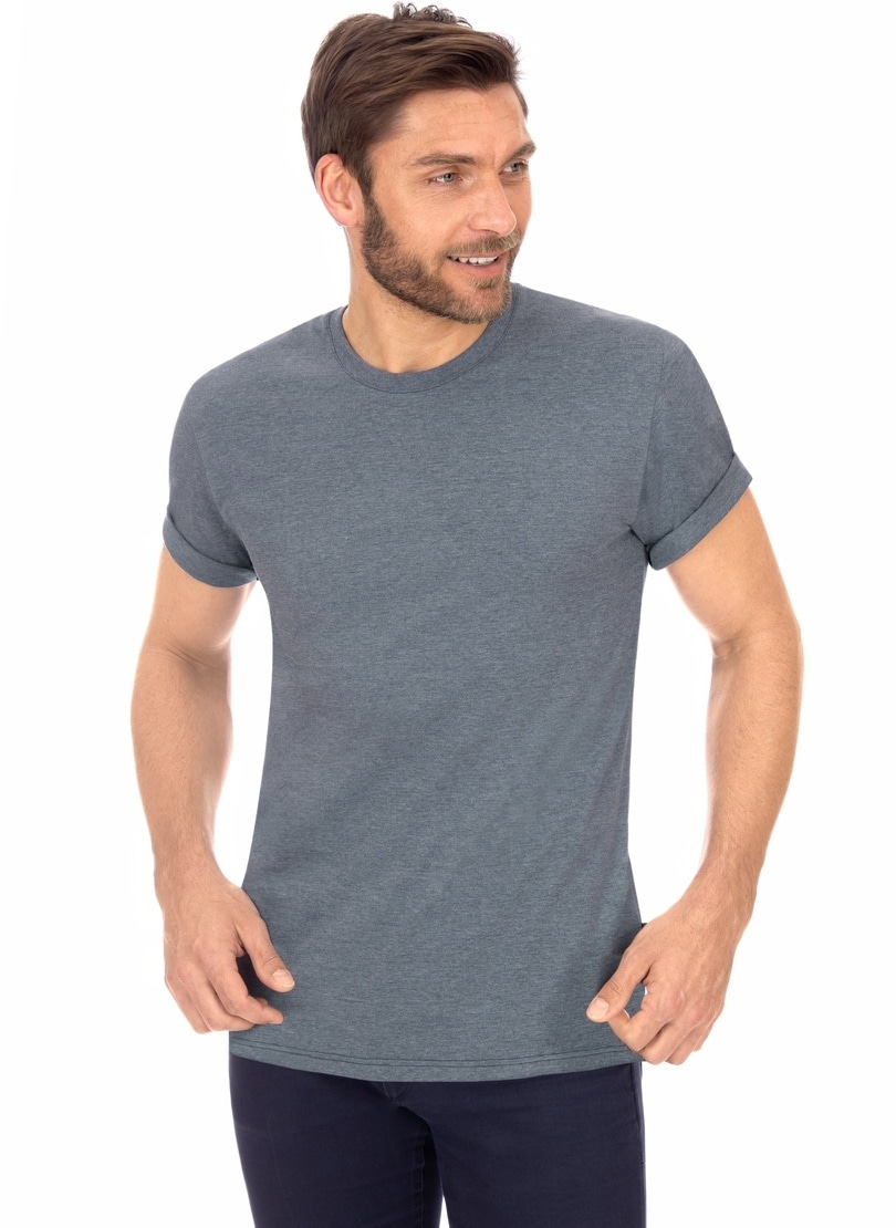 Trigema T-Shirt »TRIGEMA T-Shirt DELUXE für ▷ | BAUR Baumwolle«