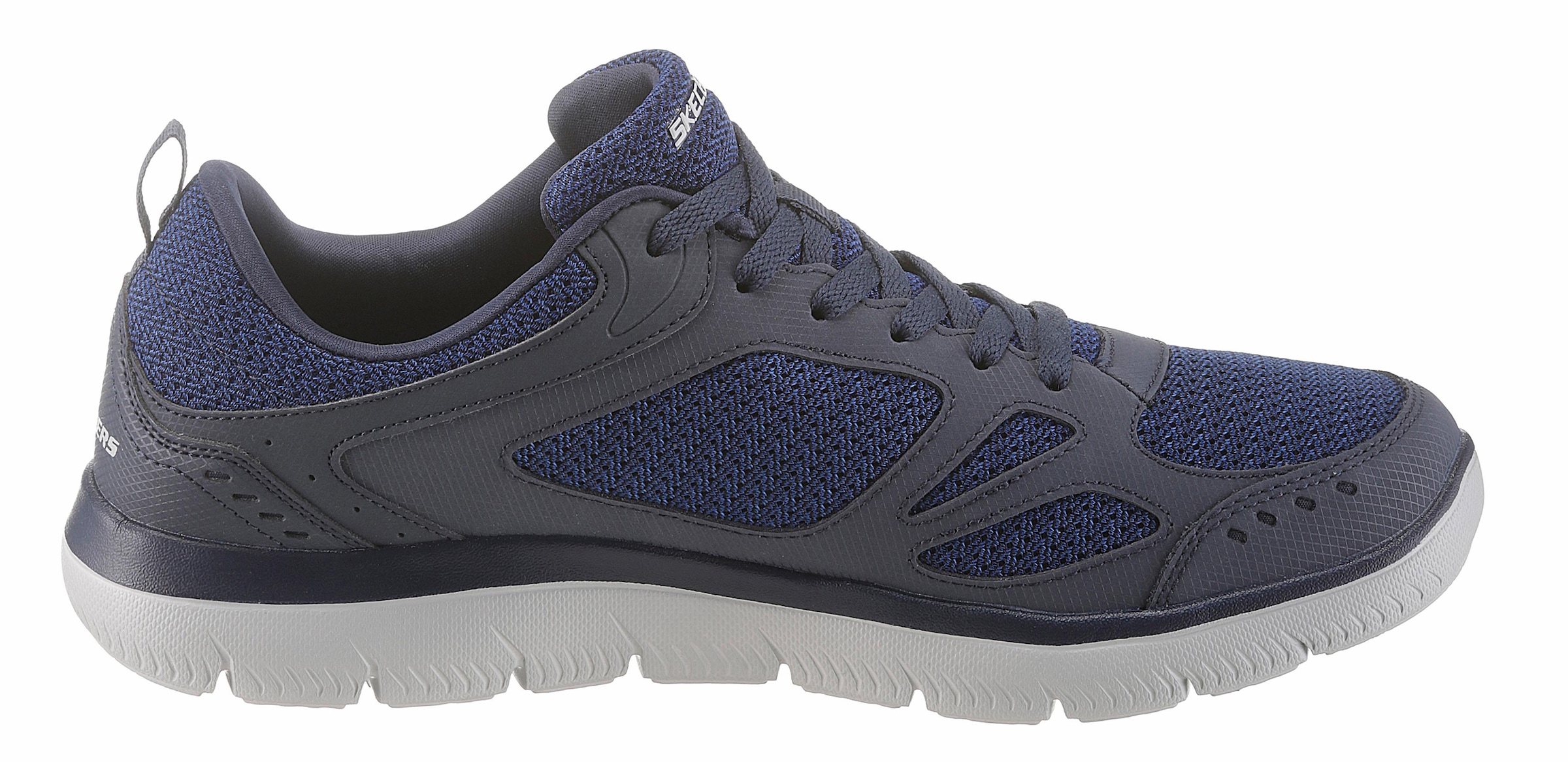 Skechers Sneaker »Summits-South Rim«, Freizeitschuh, Halbschuh, Schnürschuh im modernen Materialmix
