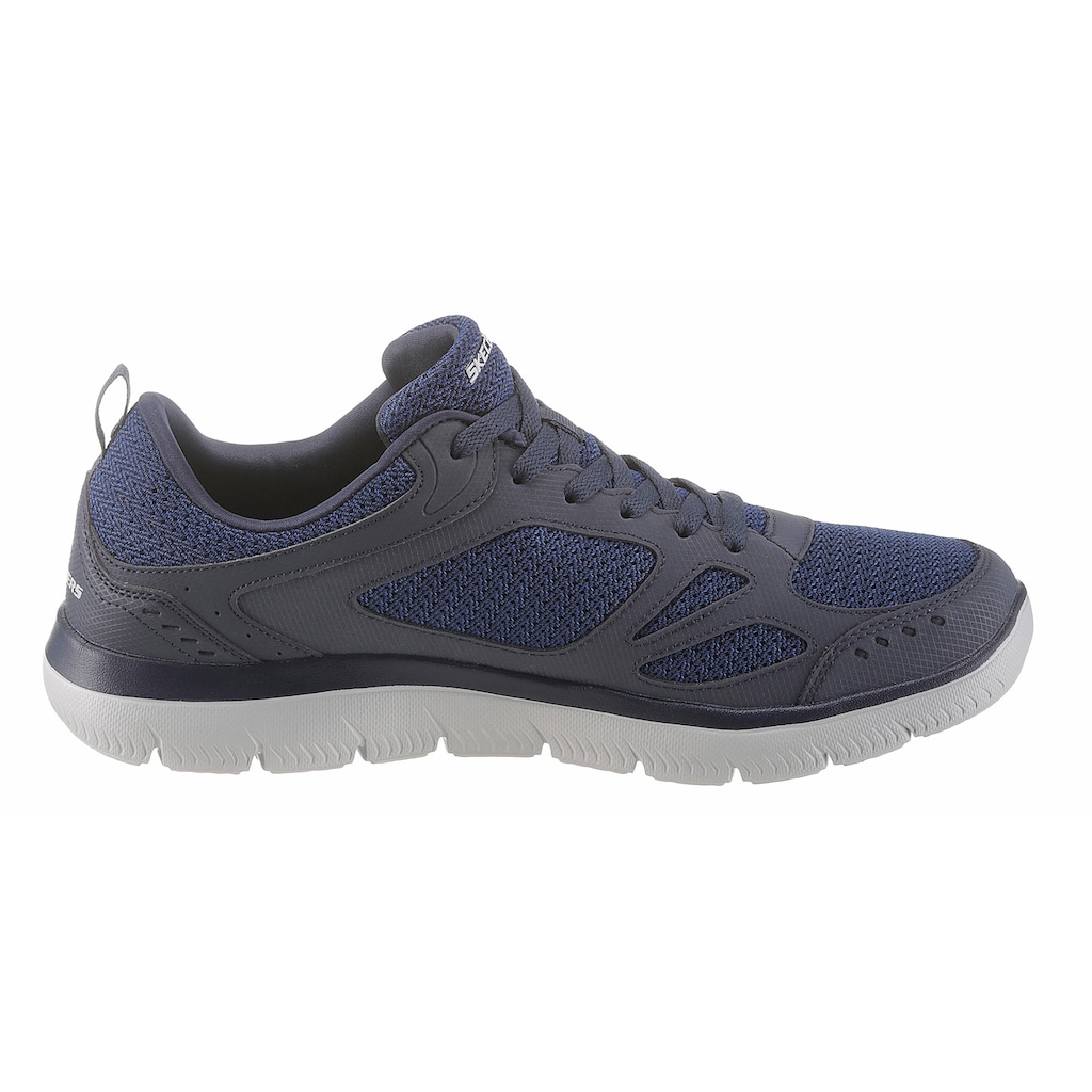 Skechers Sneaker »Summits-South Rim«, im modernen Materialmix, Freizeitschuh, Halbschuh, Schnürschuh