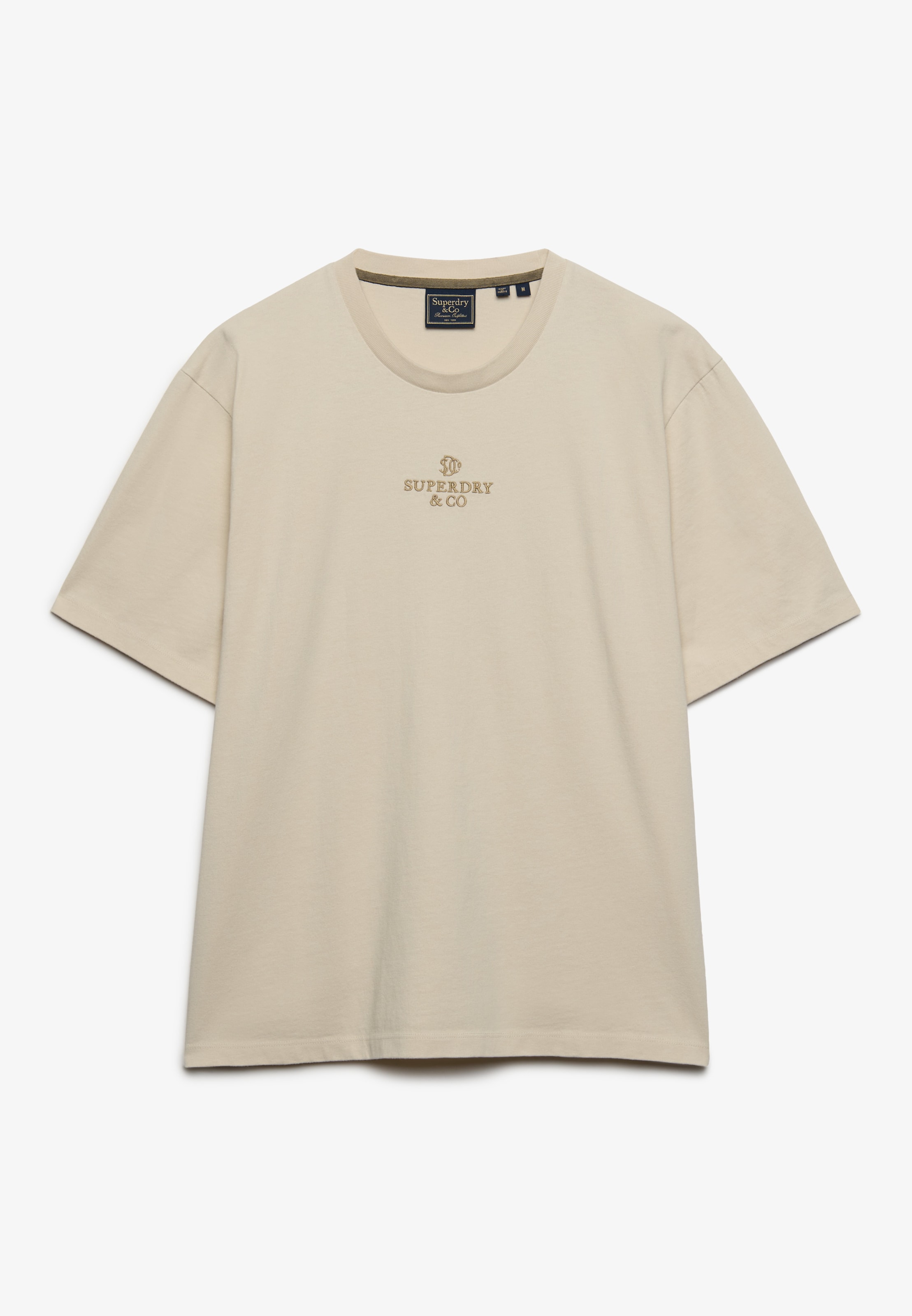 Superdry Rundhalsshirt »MICRO LOGO T SHIRT« Baumwolle, loose fit