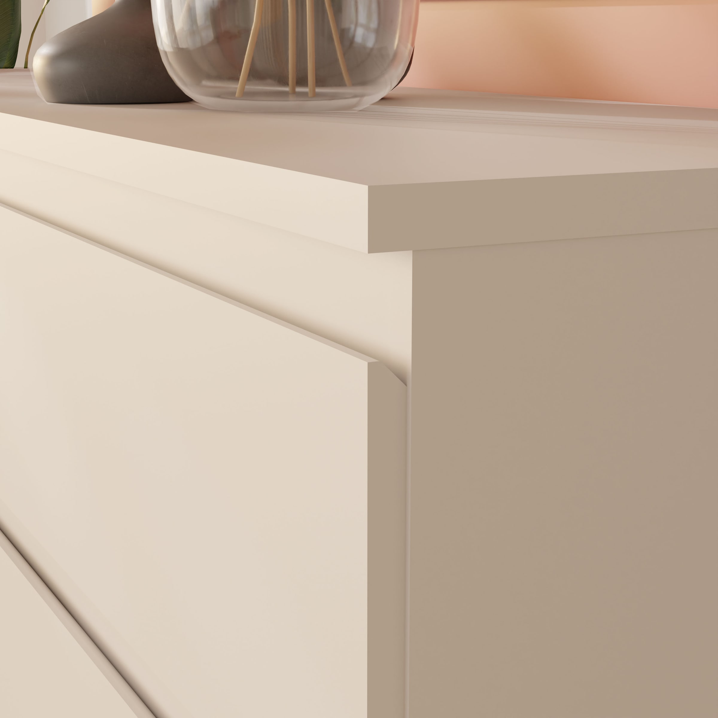 FORTE Kommode »EDMORE«, Kommode, Breite ca. 78 cm