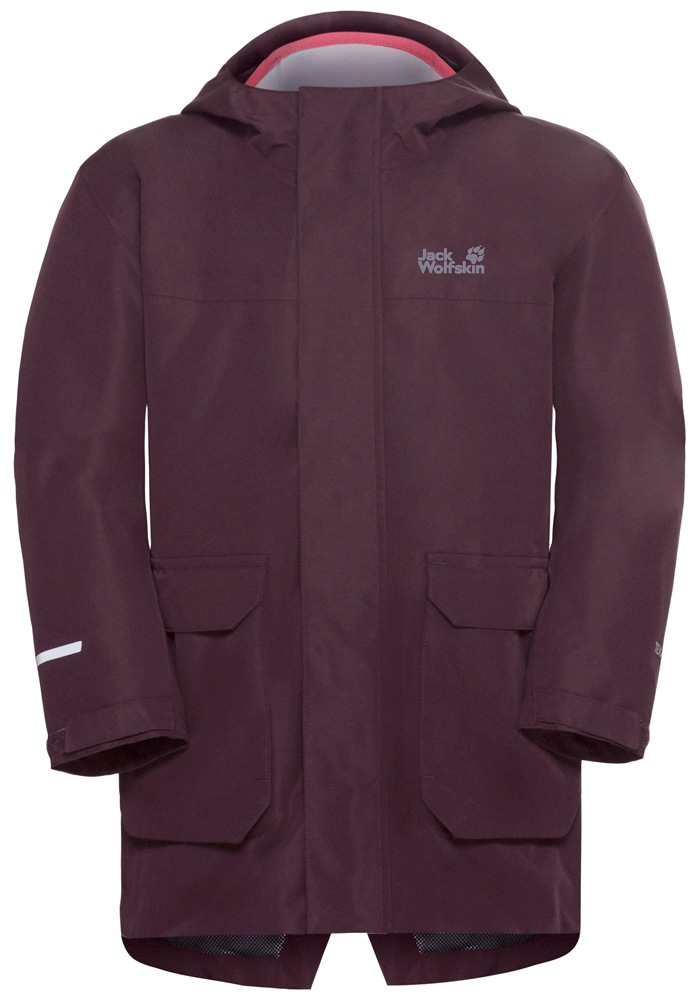 Jack Wolfskin 3-in-1-Funktionsjacke »3IN1 CANVEY KIDS«, mit Kapuze
