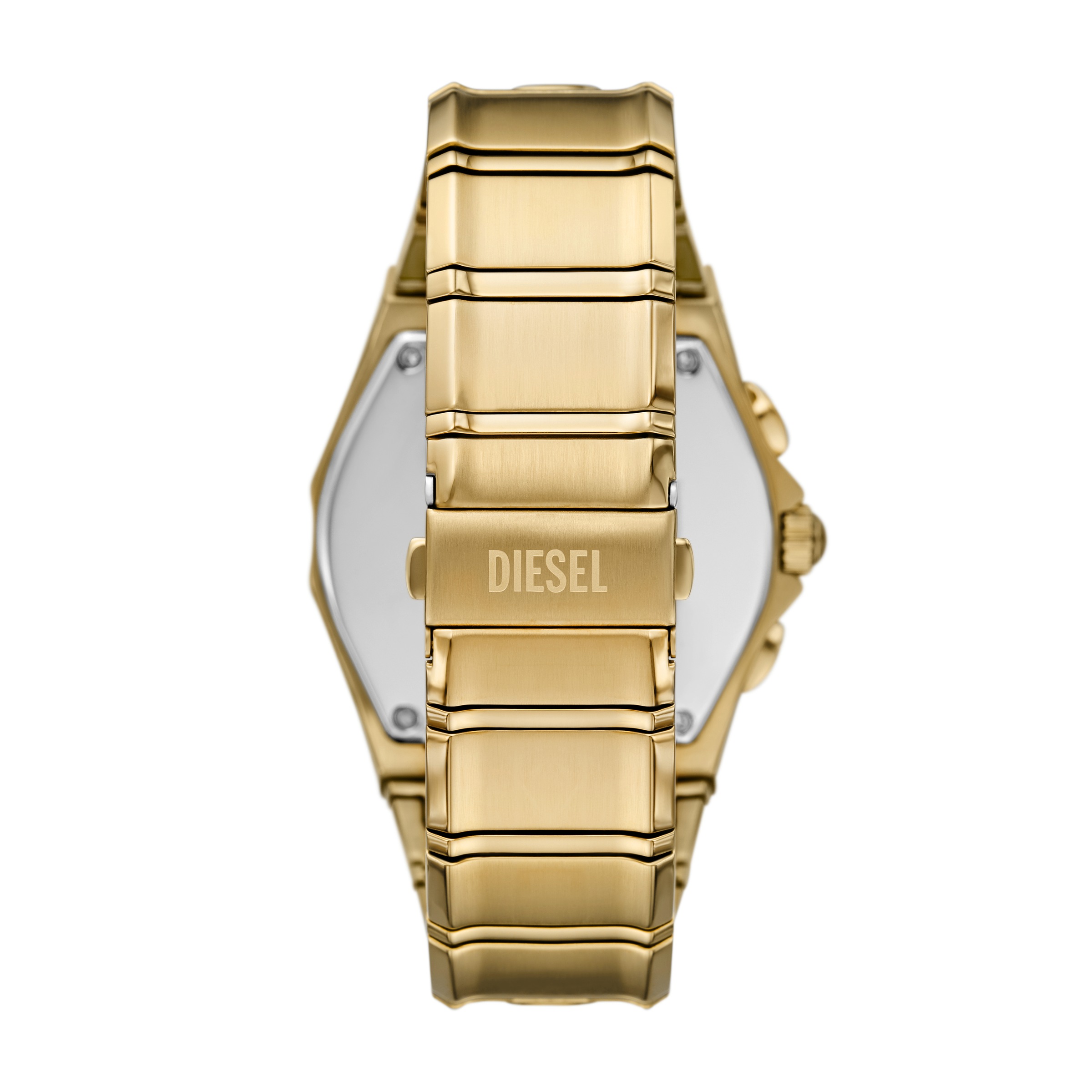 Diesel Chronograph »D-CURVE«, Quarzuhr, Armbanduhr, Herrenuhr, Edelstahlarmband, analog