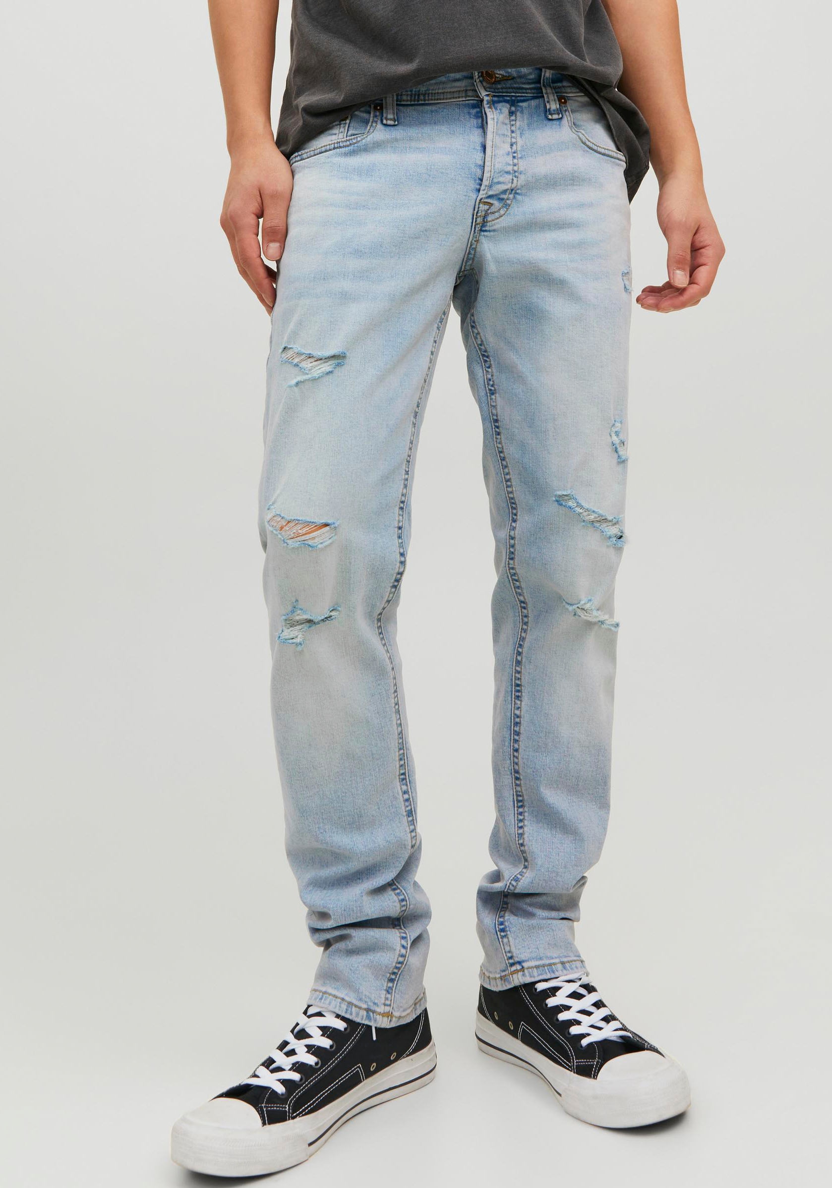 Jack & Jones Slim-fit-Jeans "JJIGLENN JJORIGINAL" günstig online kaufen