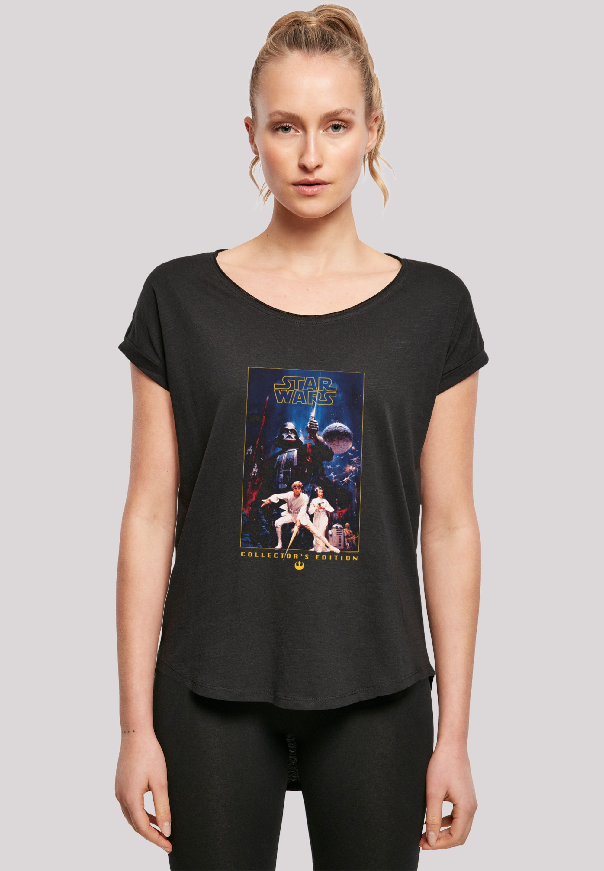 F4NT4STIC "Long Cut T-Shirt Star Wars Collectors Edition" Damen,Premium Mer günstig online kaufen