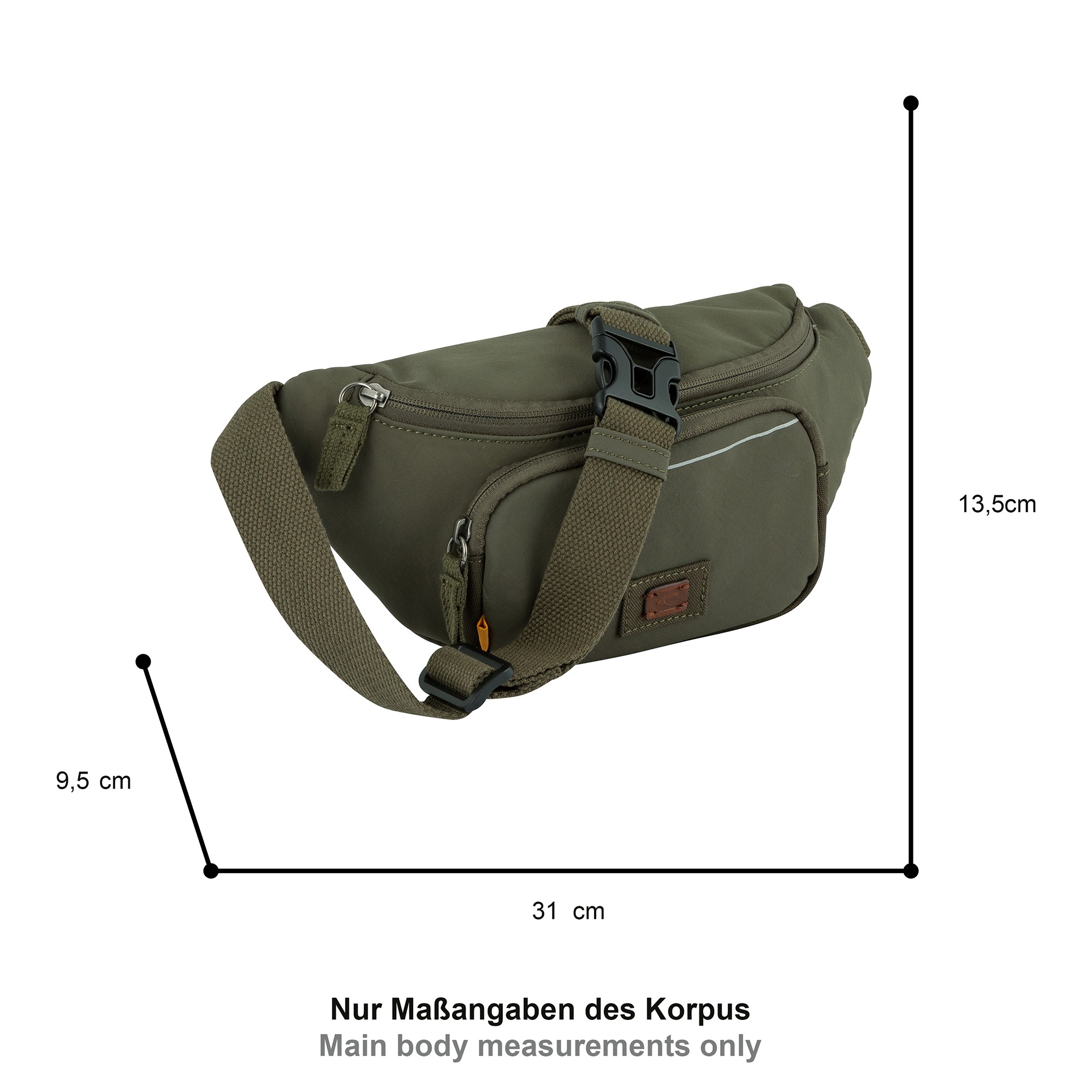 camel active Bauchtasche "City" passender urbaner Begleiter mit kleinen ref günstig online kaufen