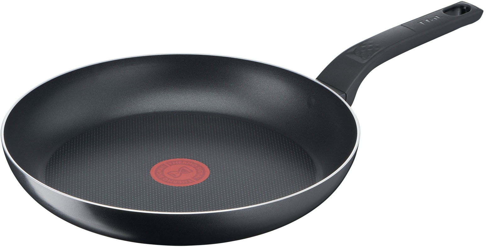 Tefal Pfannen-Set »Easy Cook & Clean, Antihaftbeschichtung, nicht induktionsgeeignet« Aluminium Set, 2x Bratpfannen Ø 24/28 cm, 2 Stk. tlg. Thermo-Signal Technologie, einfach Reinigung, Made in France, B55590