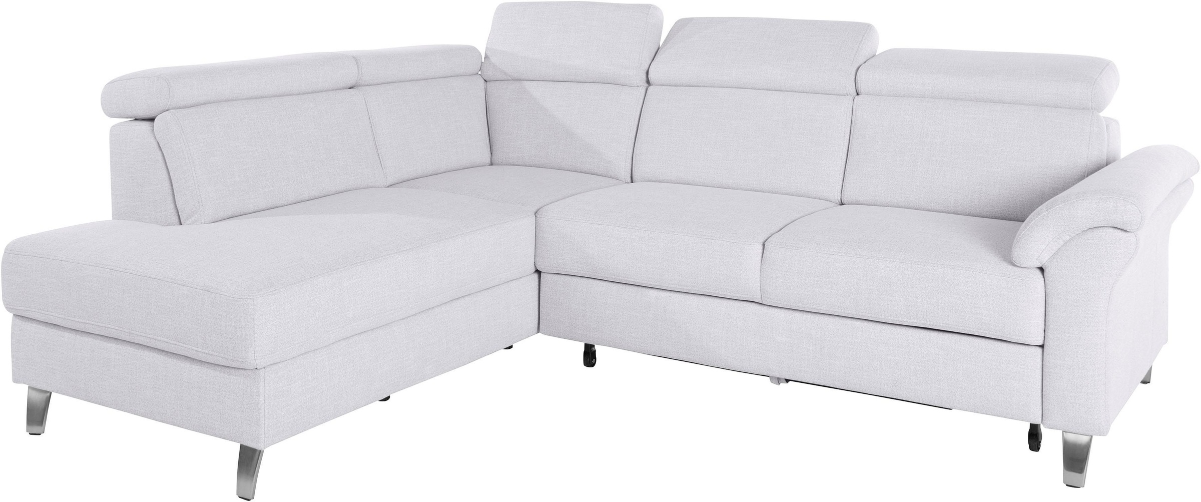 Thumbnail - sit&more Ecksofa "Arngast L-Form" inklusive Kopfteilverstellung und Federkern