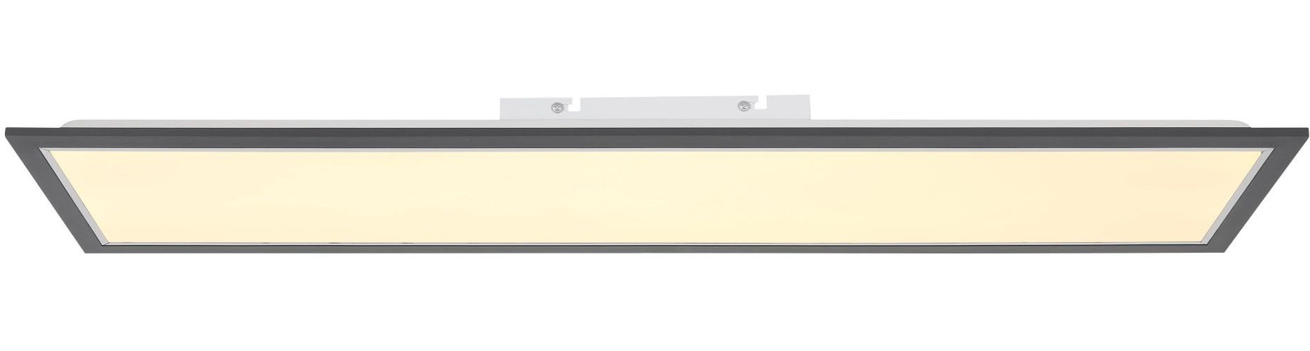 GLOBO LIGHTING LED Deckenleuchte »DOHA«, Leuchtmittel LED-Modul | LED fest integriert, Rechteckige Deckenlampe, 3000 Kelvin, Wohnzimmer
