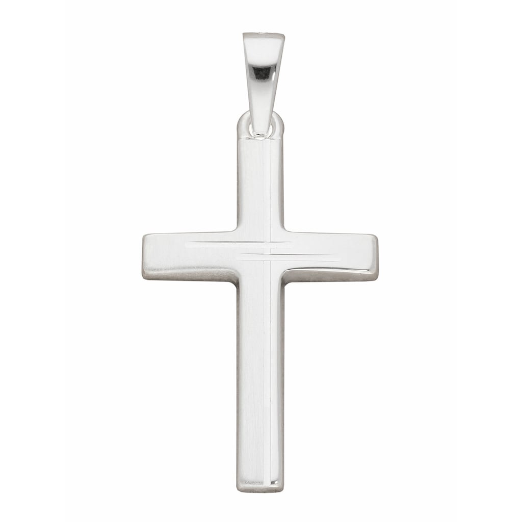 Adelia´s Kettenanhänger »925 Silber Kreuz Anhänger« Silberschmuck für Damen & Herren