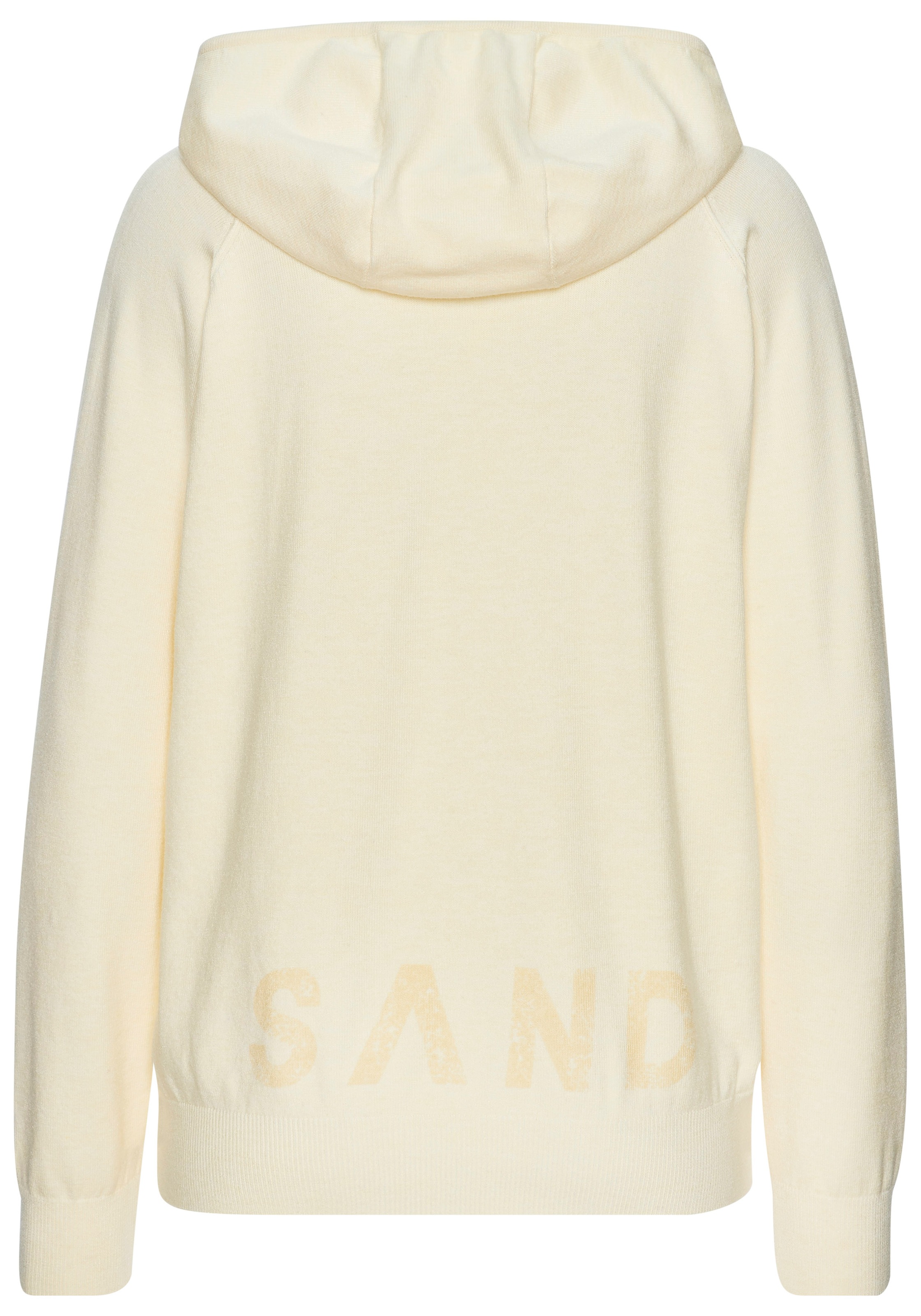 Elbsand Kapuzenpullover, aus hochwertigen Strick und eingestricktem Logo