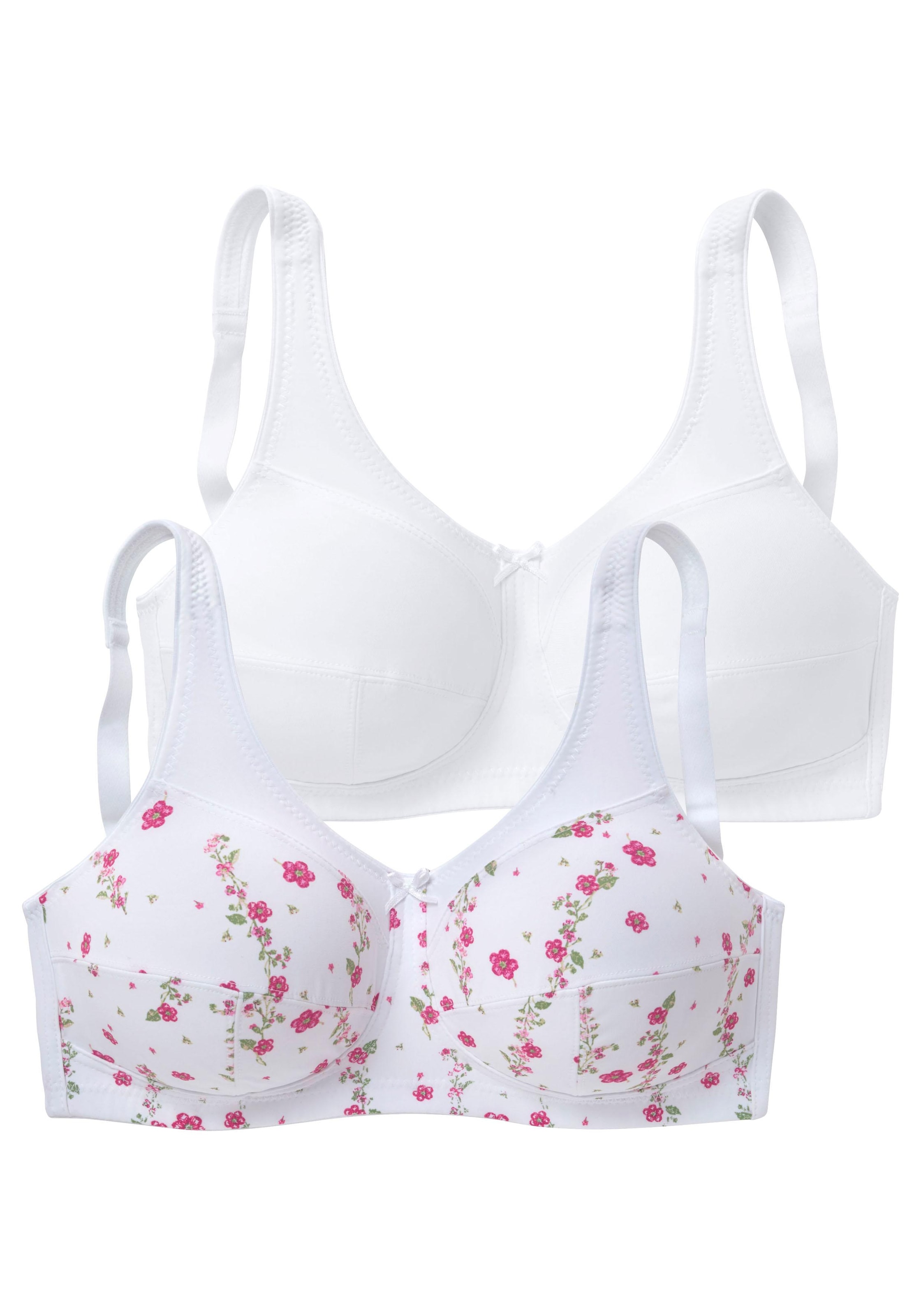 petite fleur Entlastungs-BH, (Packung, bestellen Stück), Trägern, Dessous Basic | ohne BAUR mit Bügel, breiteren 2