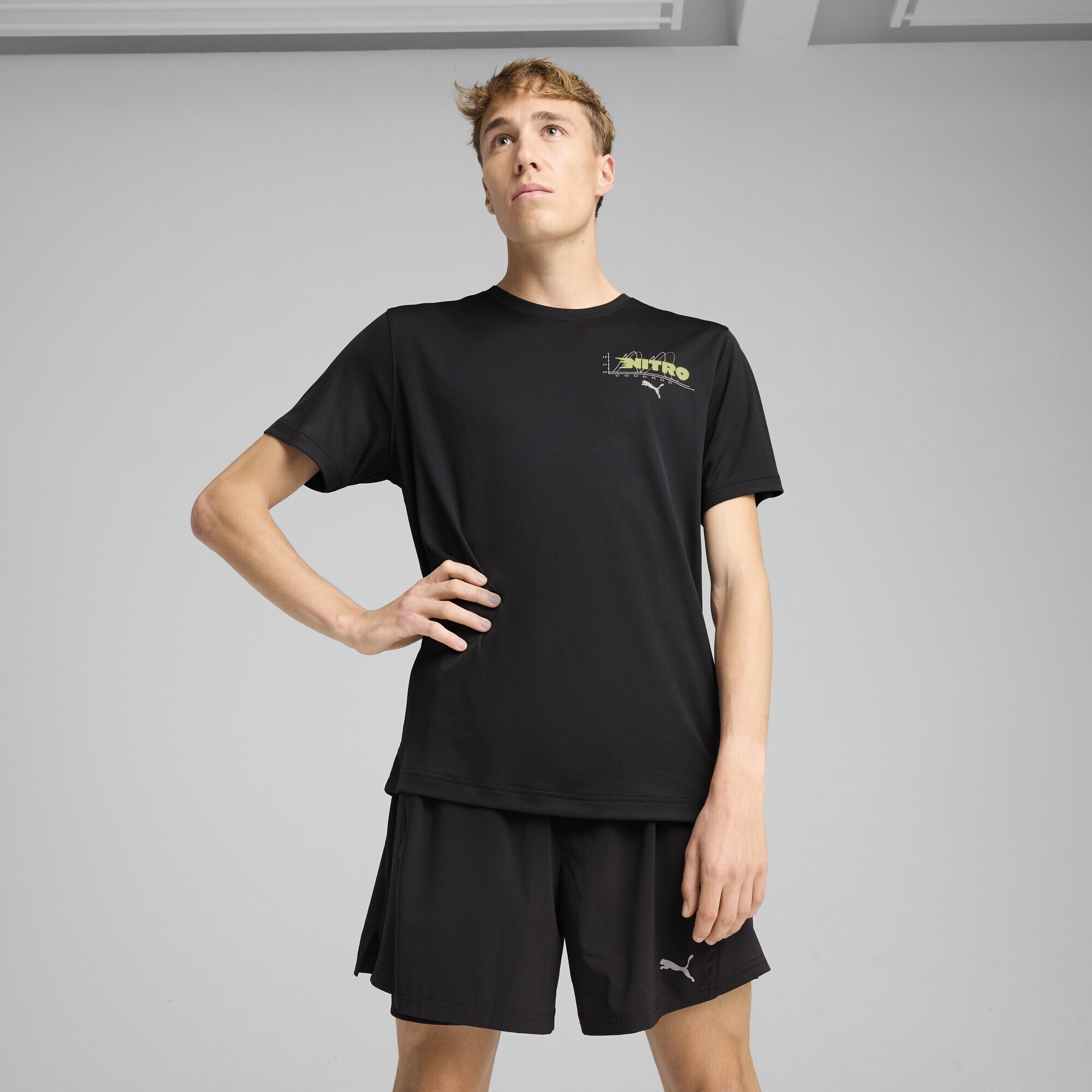 PUMA Laufshirt »NITRO™ Lauf-T-Shirt mit Grafik Herren«