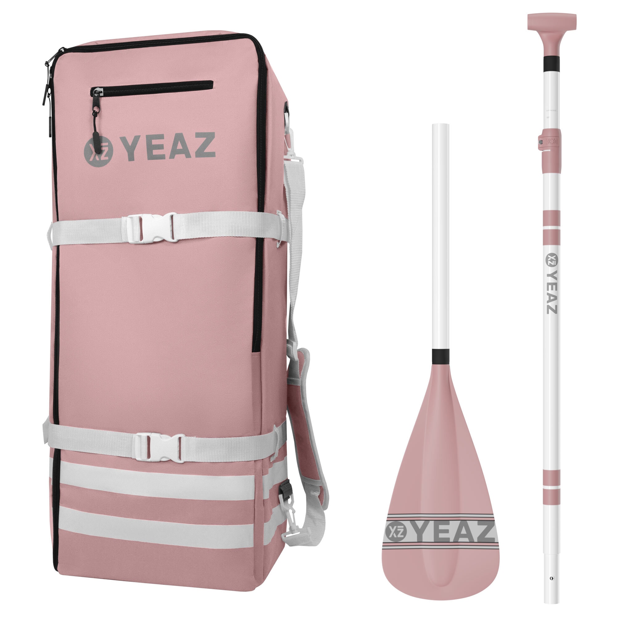 YEAZ SUP-Paddel "Rucksack und Paddel LIDO KIT", pink, Paddel
