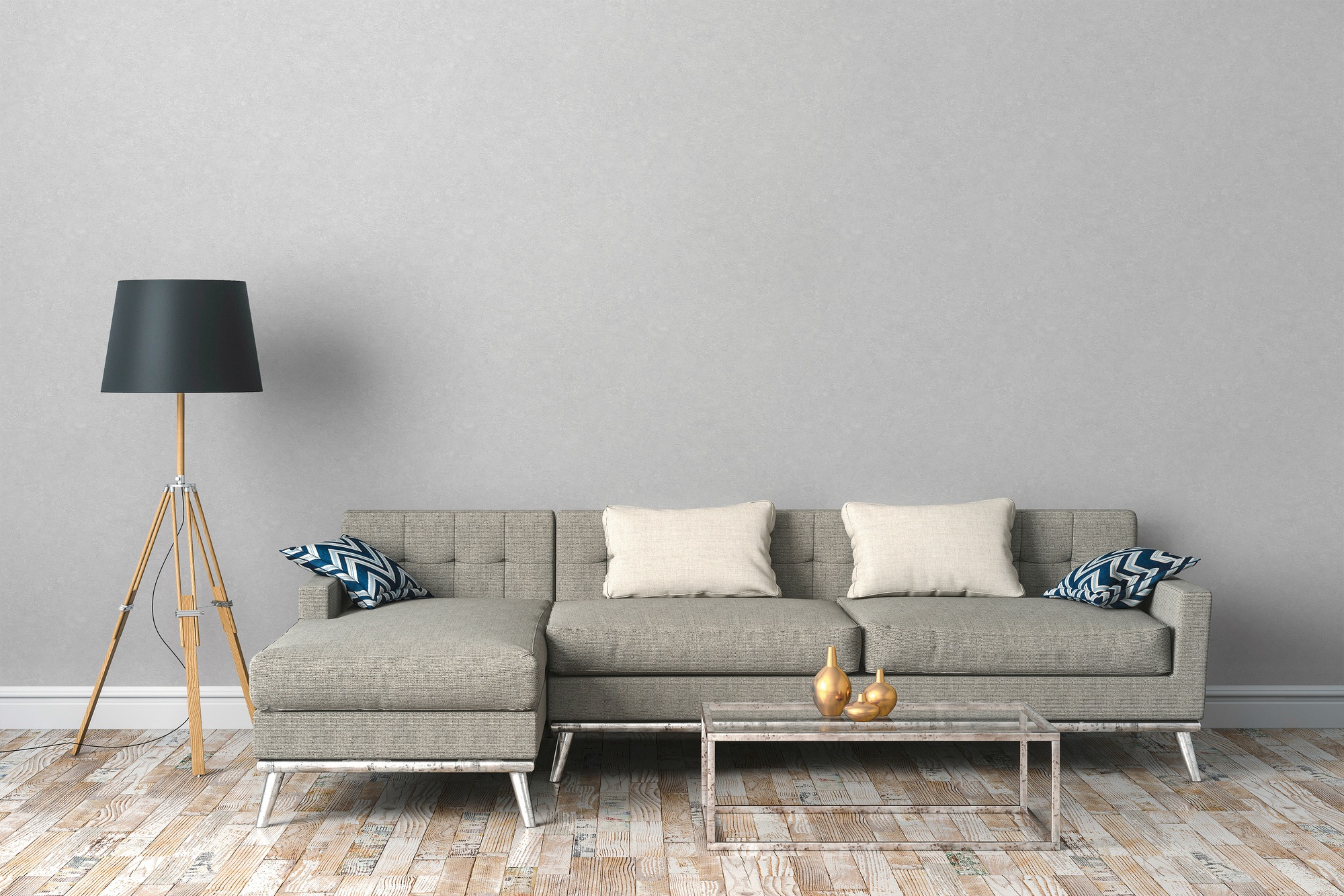 living walls Vliestapete »Industrial«, einfarbig-unifarben-uni, Uni Tapete einfarbig Tapeten Wohnzimmer Schlafzimmer Küche modern Büro