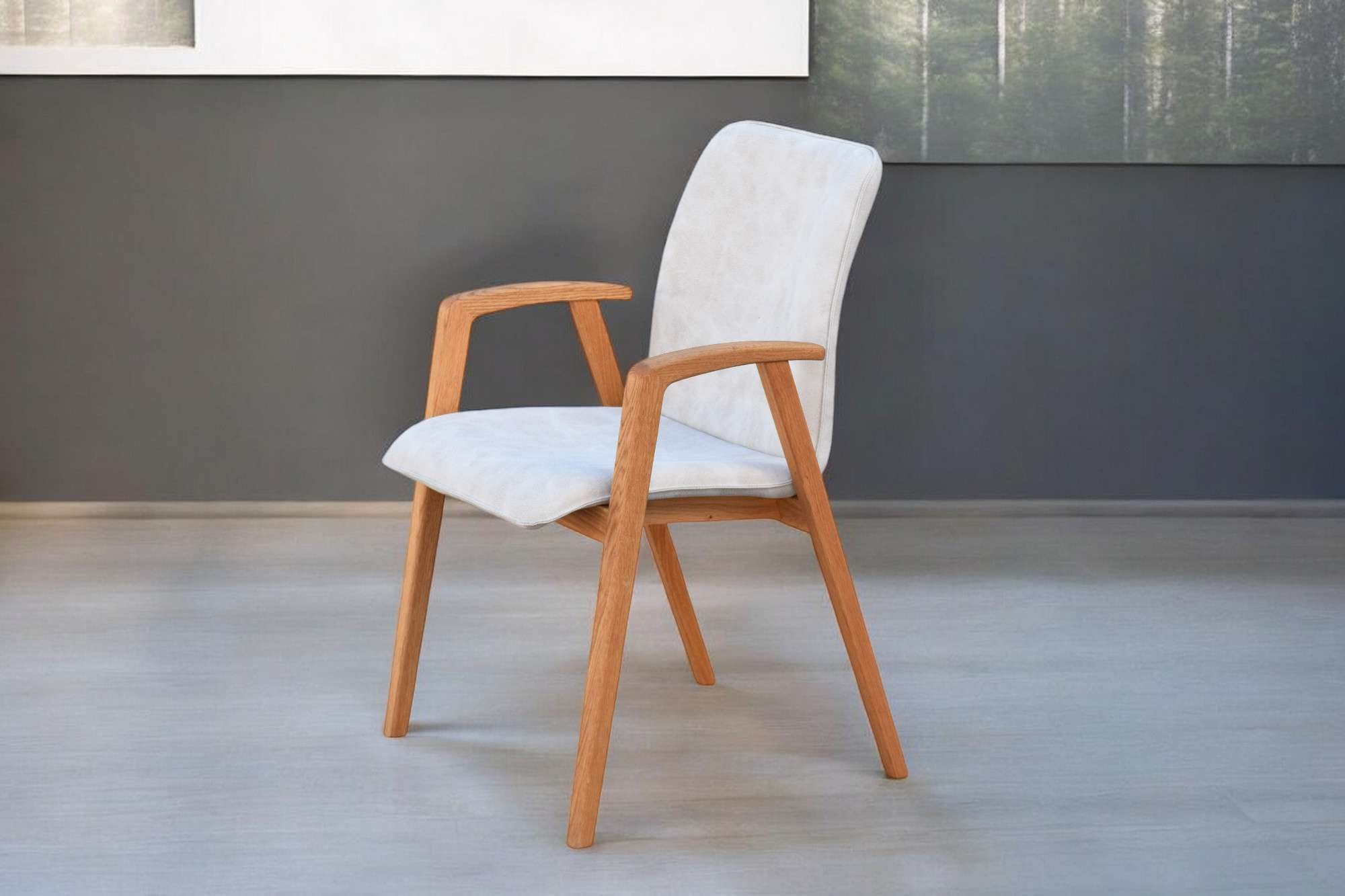 Home affaire Armlehnstuhl "Loreen Esszimmerstuhl, Polsterstuhl, Designstuhl günstig online kaufen