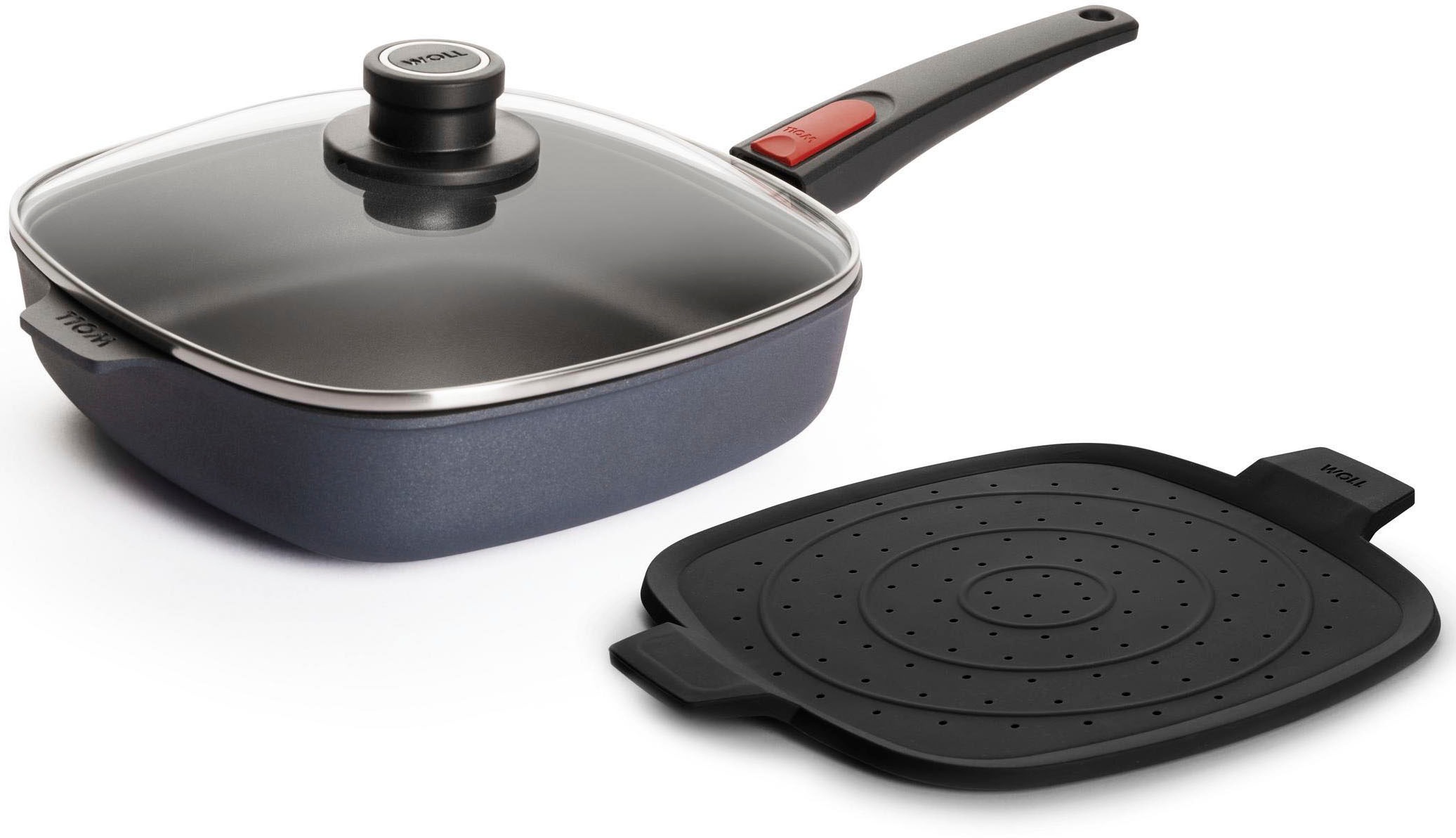 WOLL MADE IN GERMANY Bratpfanne "Diamond Lite" Aluminium Set, 3 Stk. tlg. I günstig online kaufen