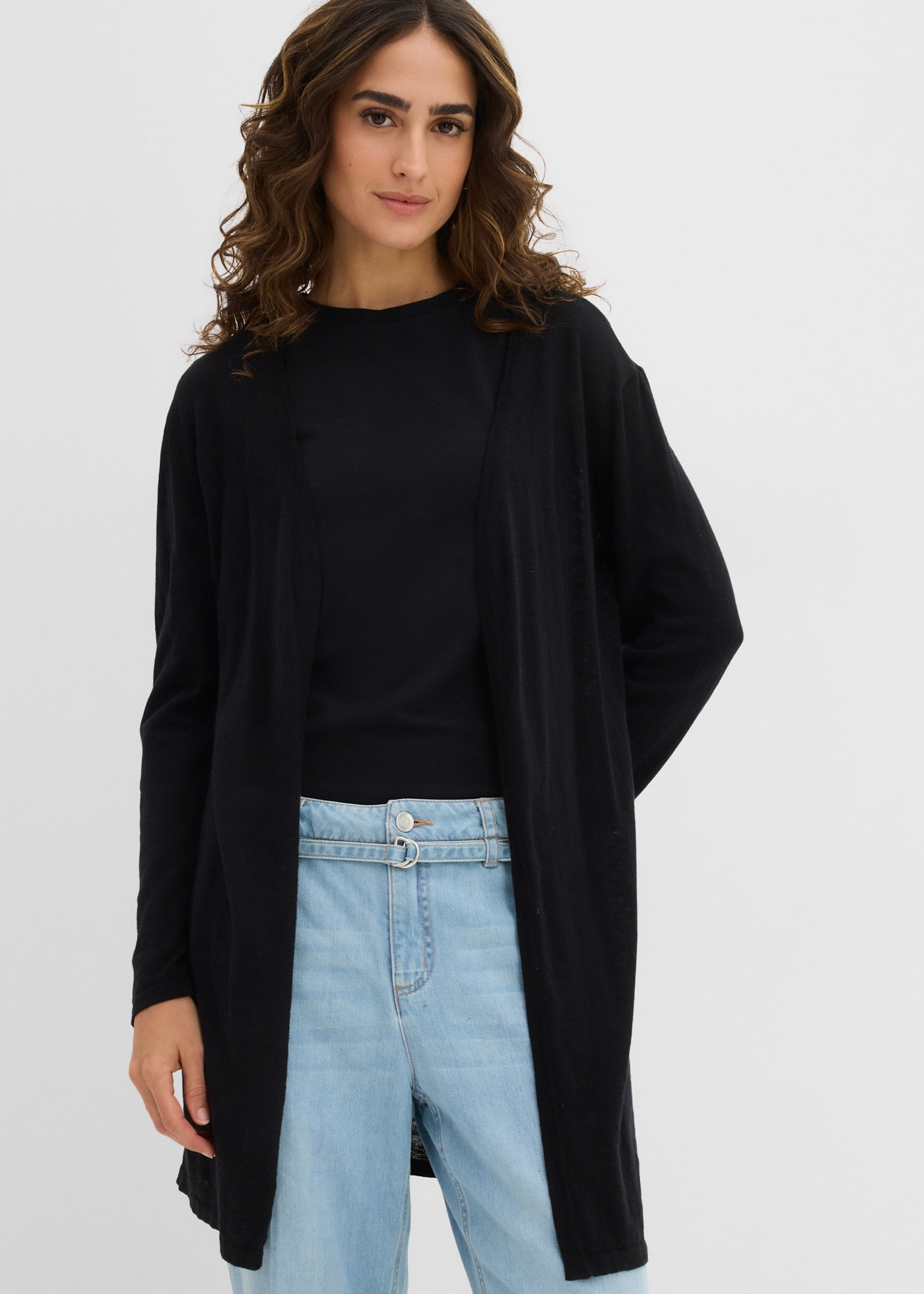 bonprix Longstrickjacke günstig online kaufen