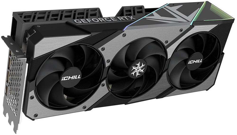 Inno3D Grafikkarte »iChill GeForce RTX 5080 X3 V2 NVIDIA 16 GB« 16 GB GDDR7