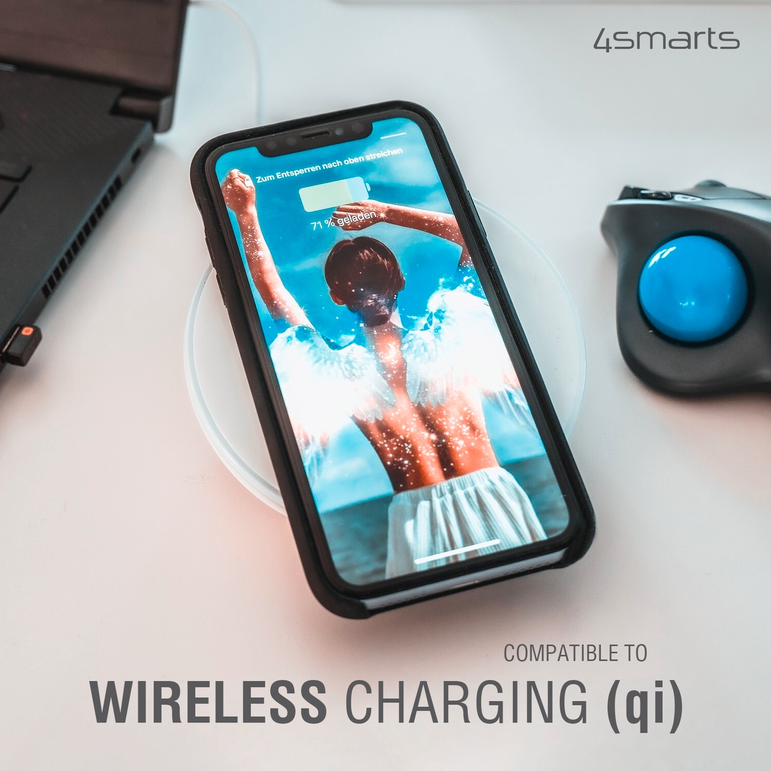 4smarts Backcover »Silicone Case Cupertino Galaxy A14 schwarz«