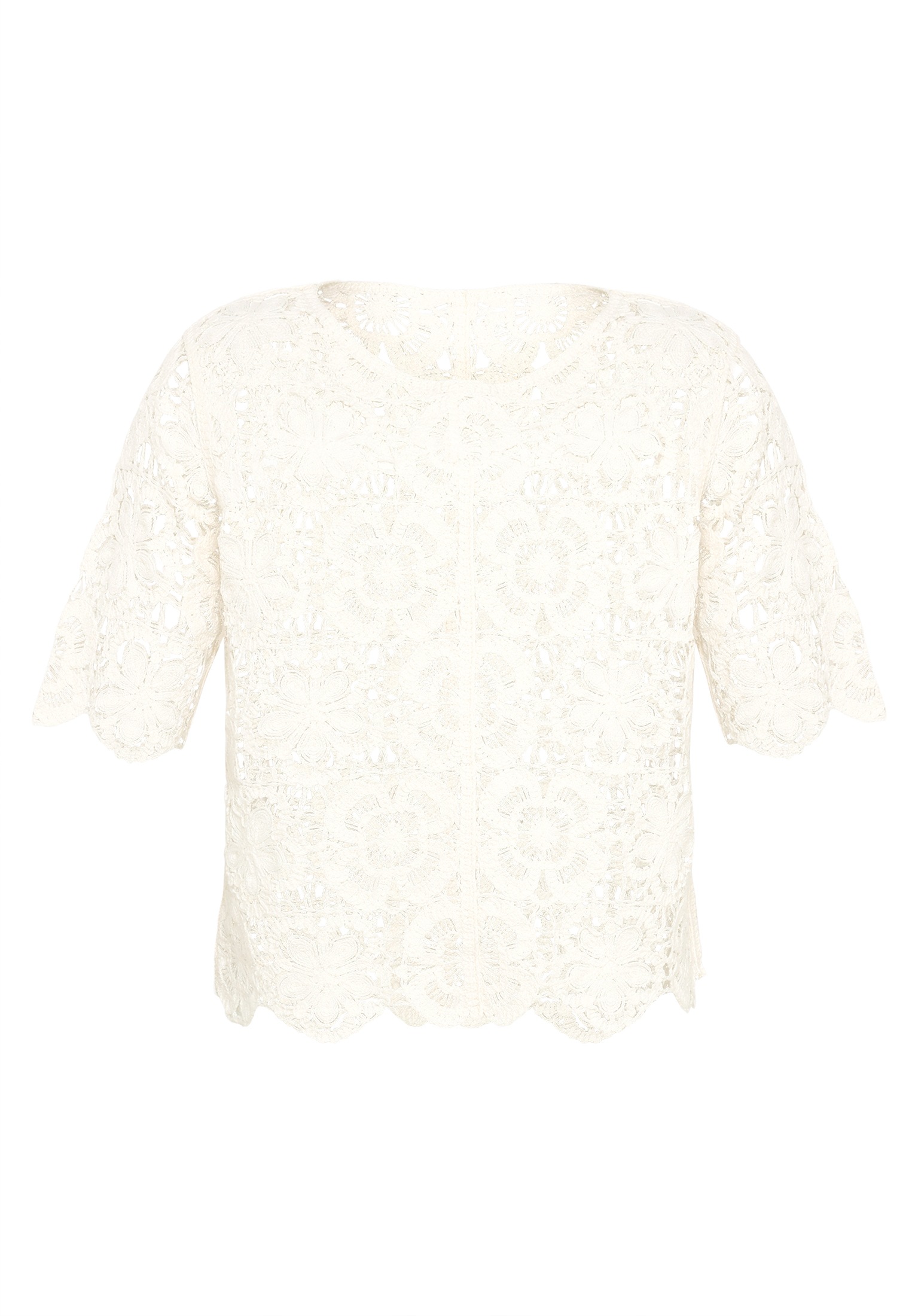 Betty&Co Kurzarmshirt »Damen mit U-Boot-Ausschnitt« 1 tlg.