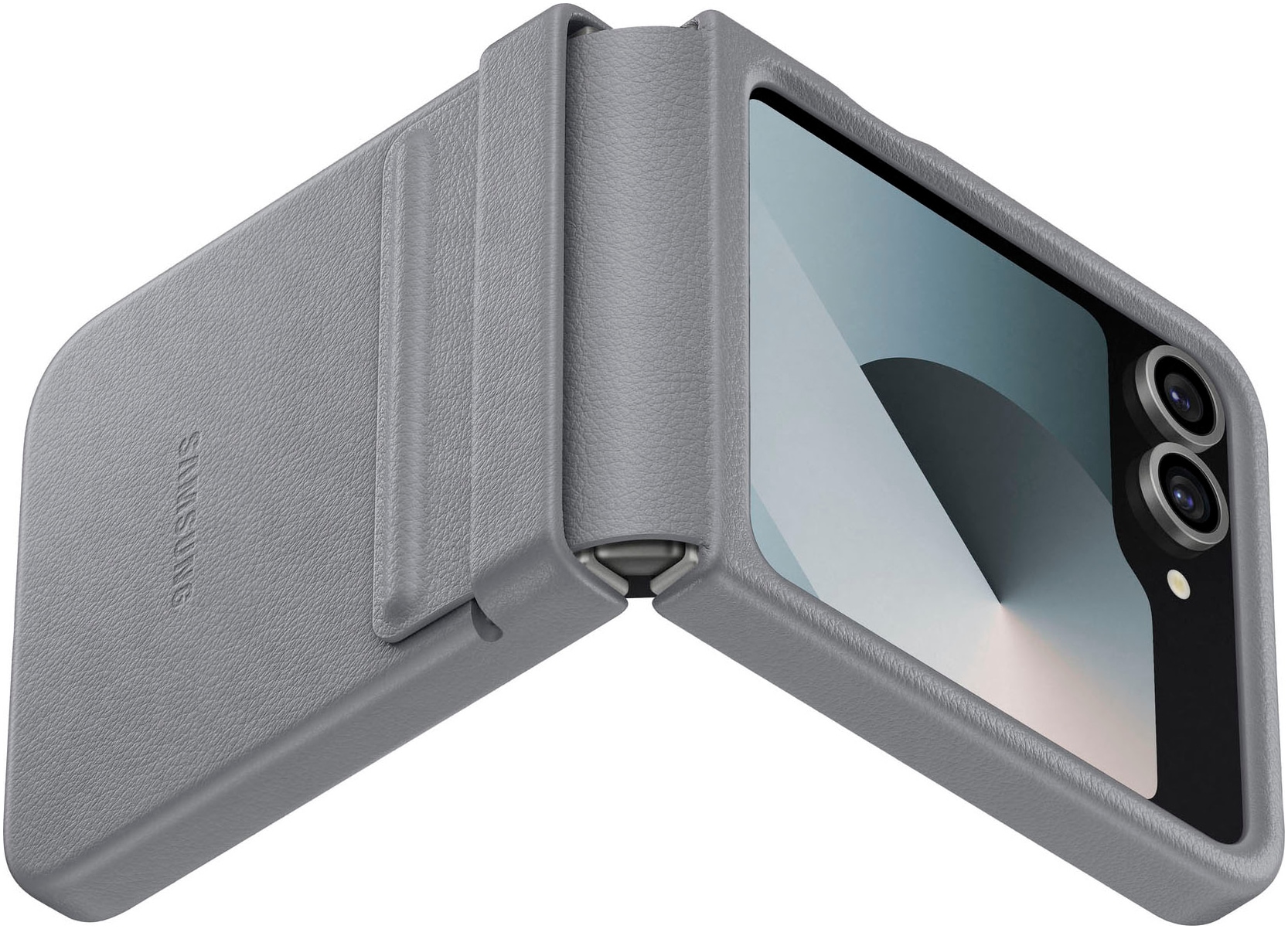 Samsung Backcover »Kindsuit Case für Galaxy Flip6, Gray«, Backcover, Schutzhülle, Handyschutzhülle, Case, Schutzcase, stoßfest