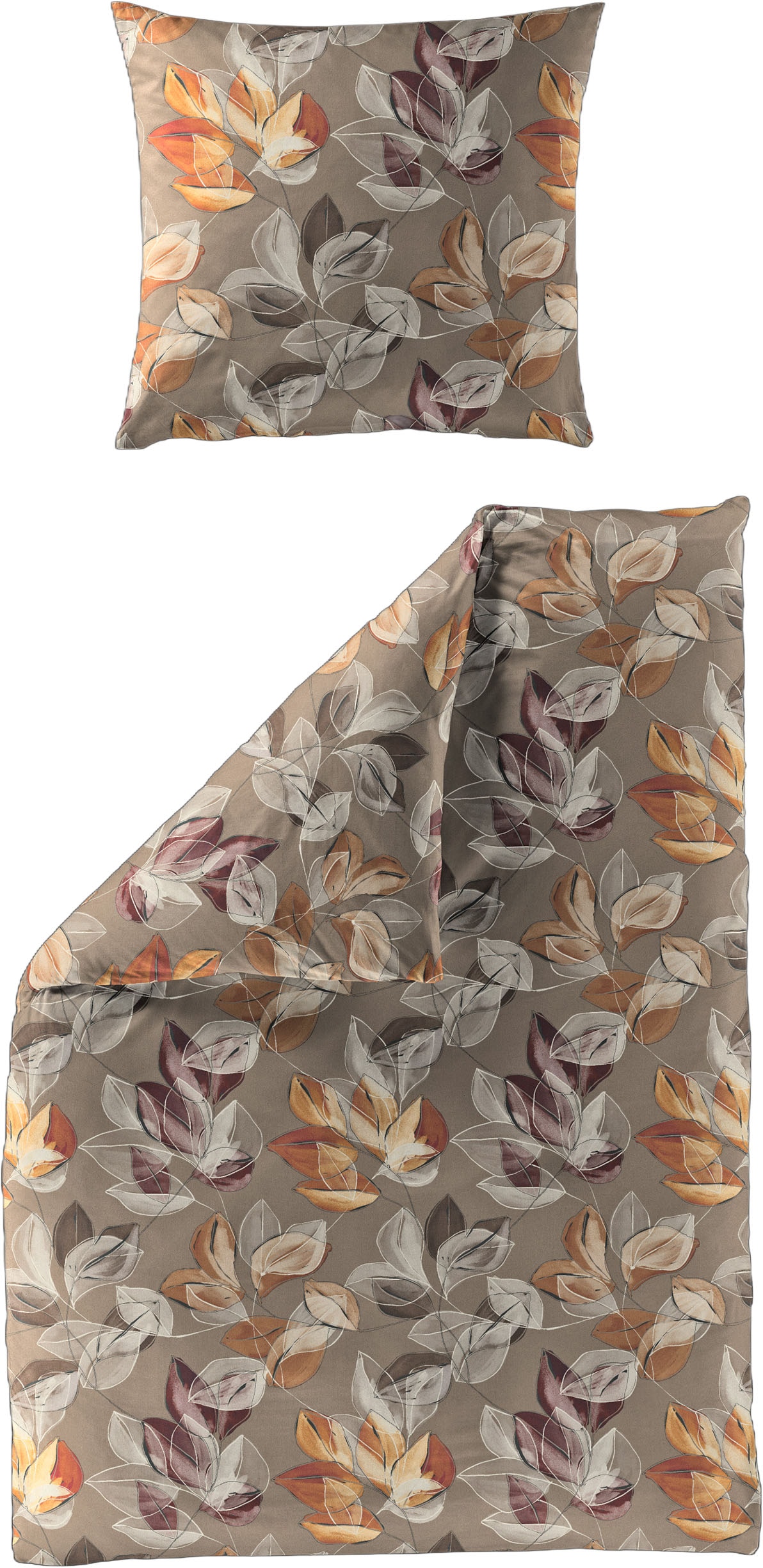 BIERBAUM Bettwäsche "4136" 2 Stk. Biber, 100 % Baumwolle, pflegeleicht, kus günstig online kaufen