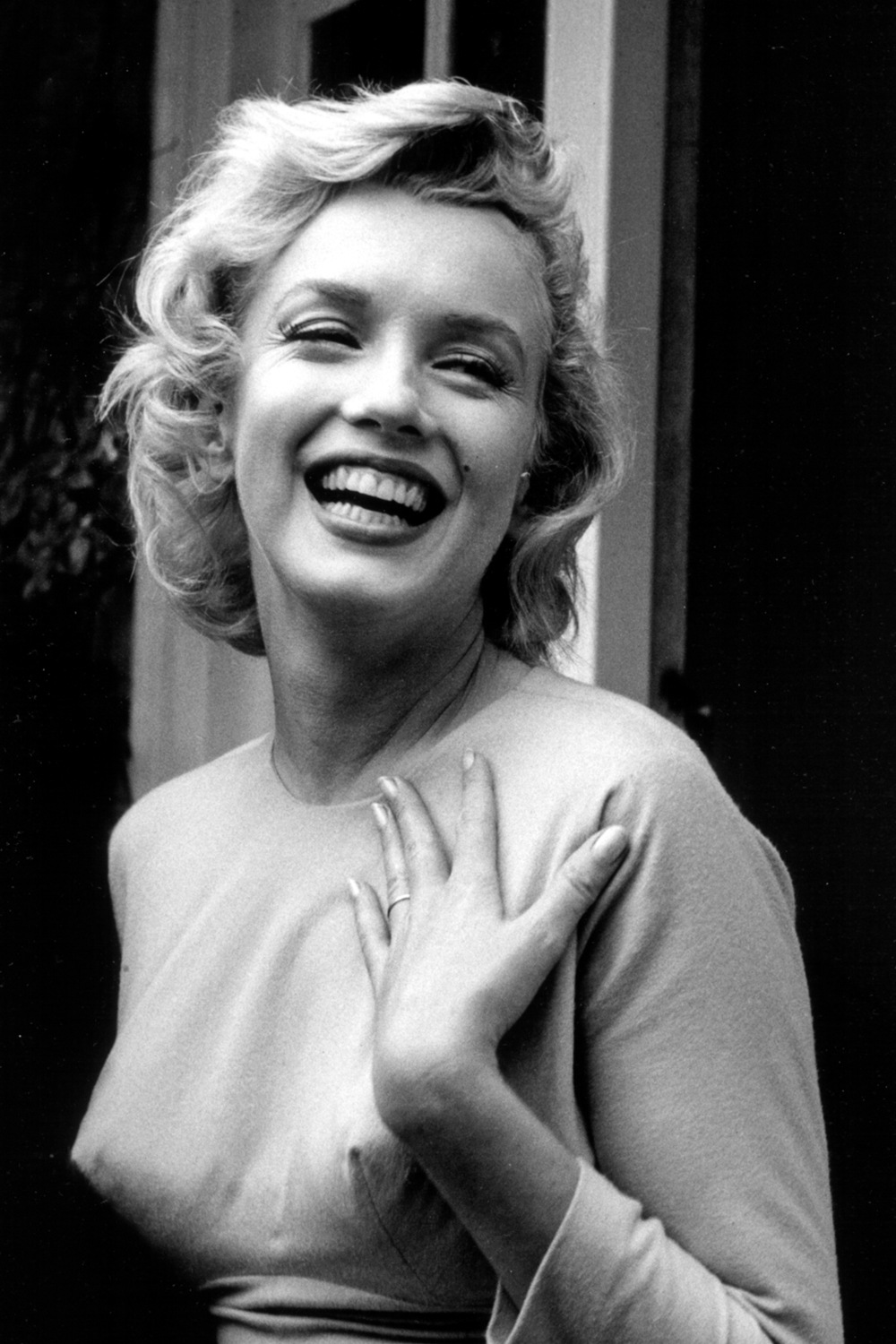 queence Acrylglasbild »Marilyn«, Schwarz-Weiß-Frau-Stars, Fine Art-Print in Galeriequalität