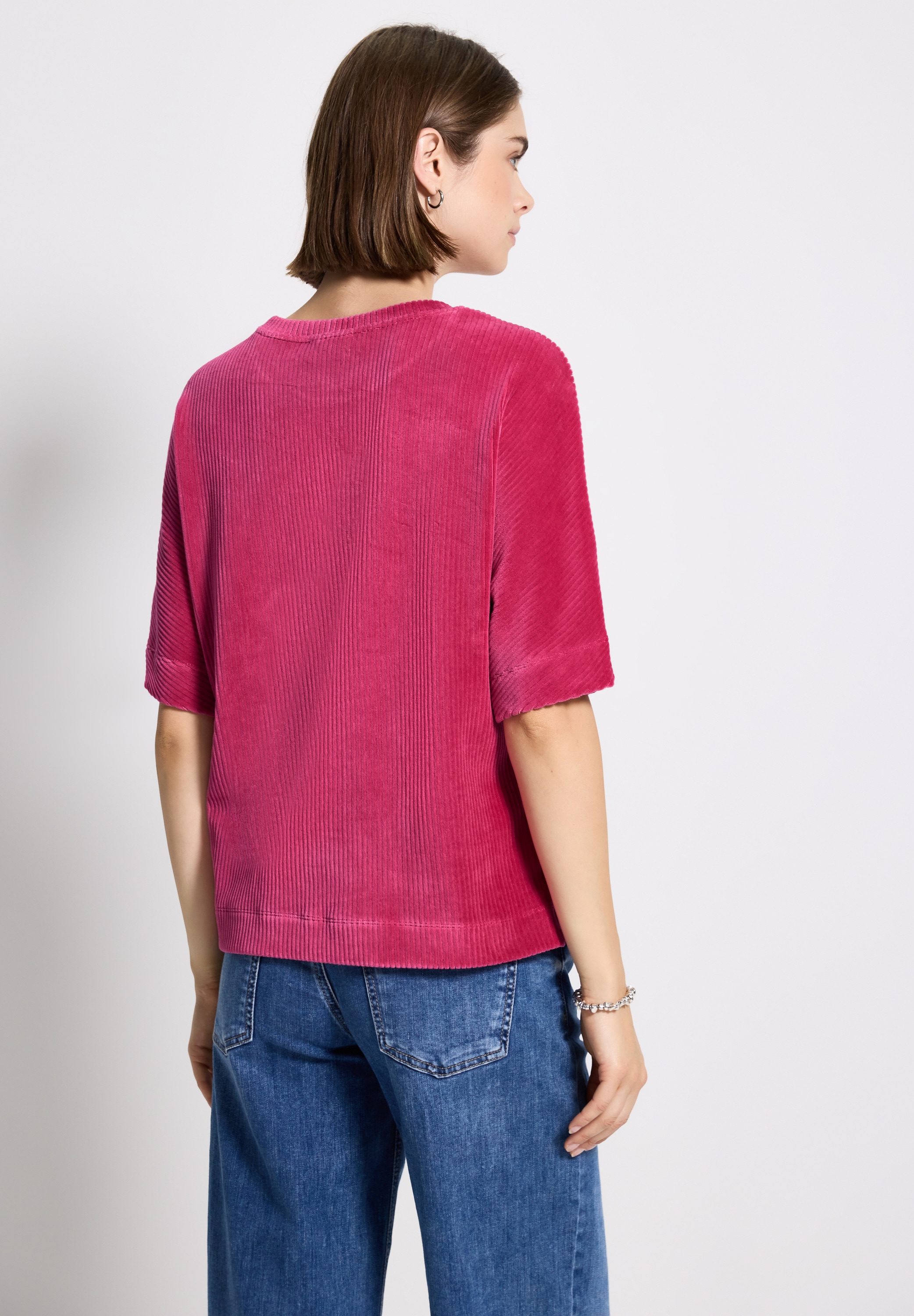 STREET ONE STUDIO T-Shirt, im soften Baumwoll-Mix