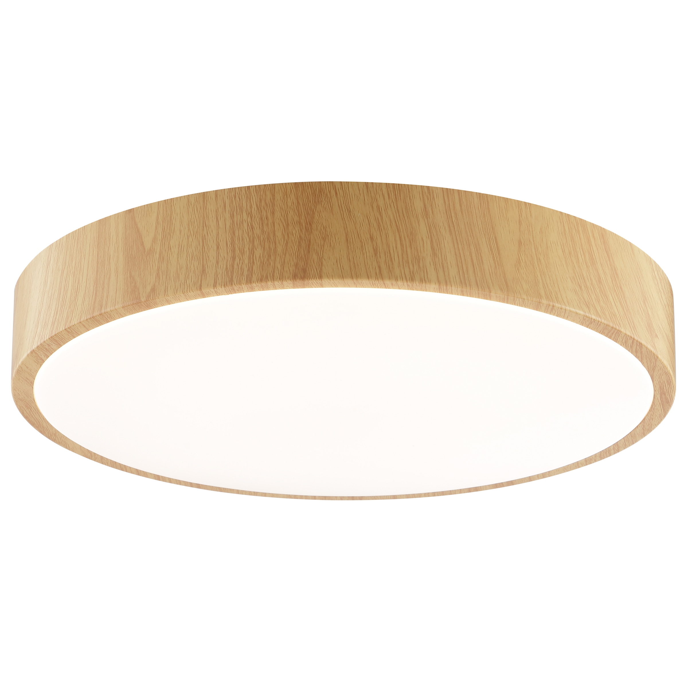 Brilliant LED Deckenleuchte »Teranon« LED-Modul 1 Stk. Warmweiß Holzoptik, 3000 K, braun/weiß