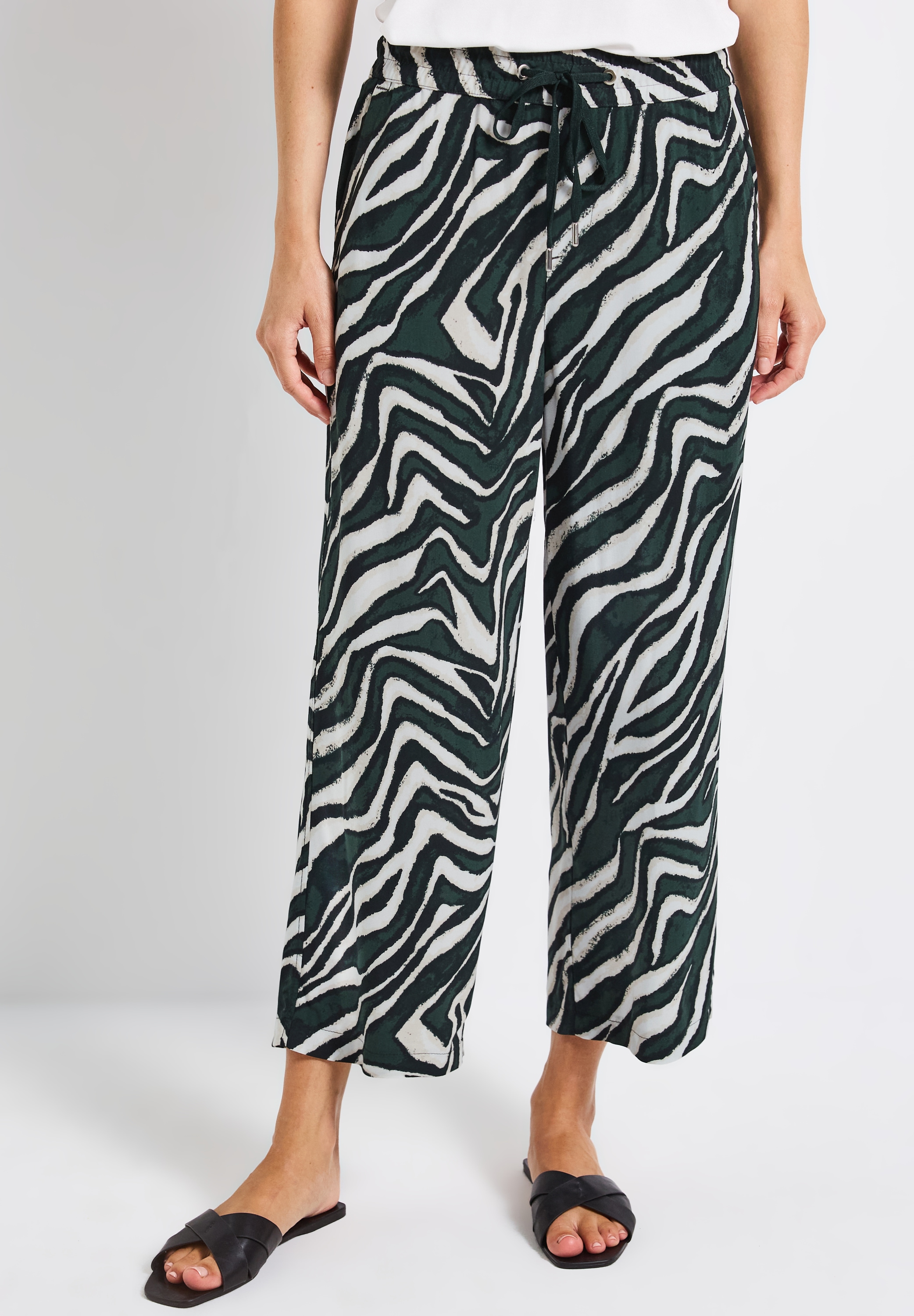 STREET ONE Stoffhose "Style Emee", mit elastischem Bund und Tunnelzug, mit günstig online kaufen